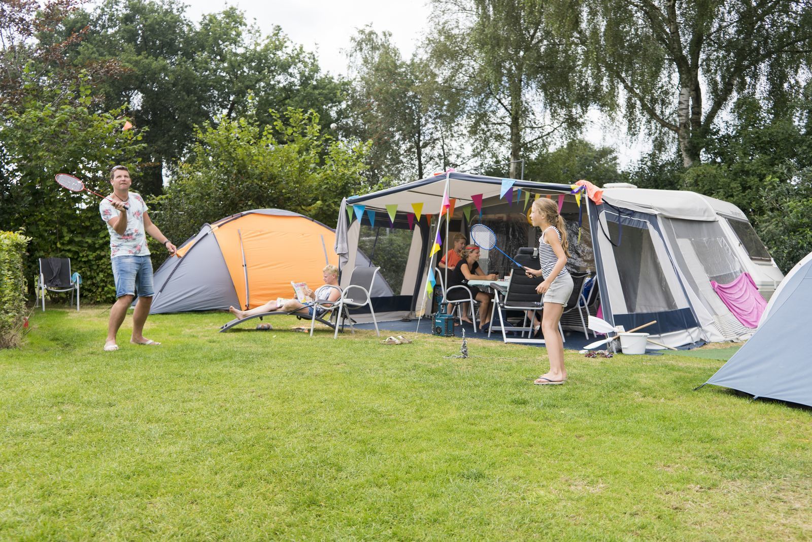 Comfort kampeerplaats