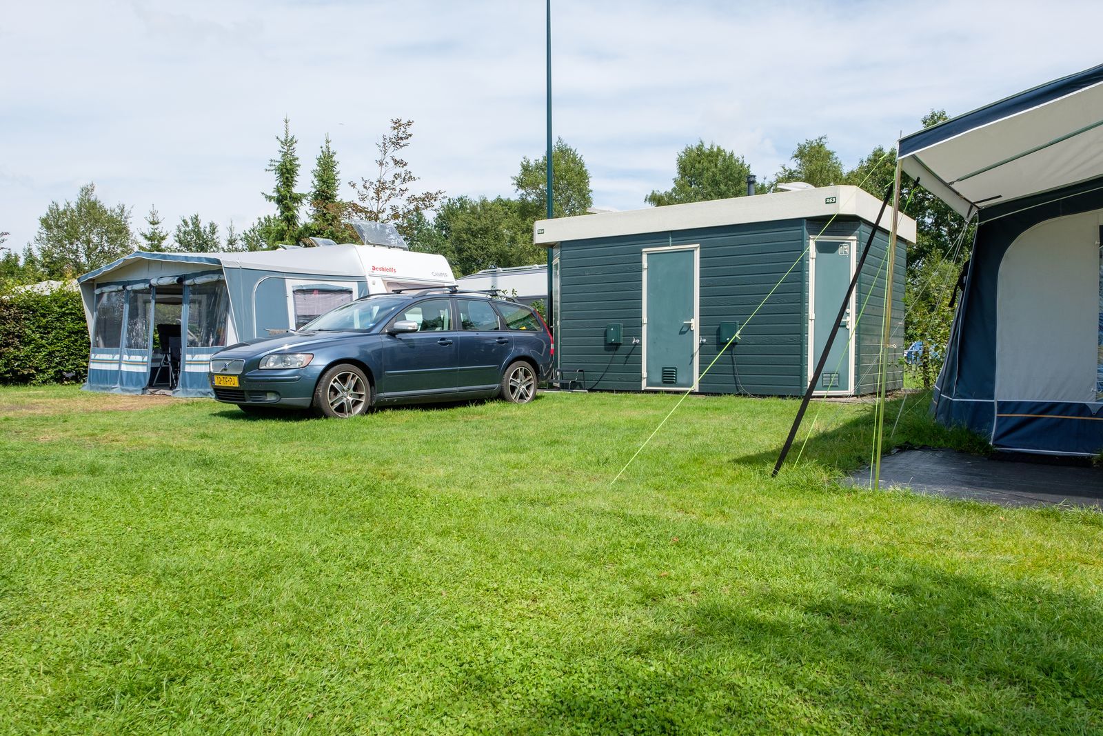 Comfortplus kampeerplaats