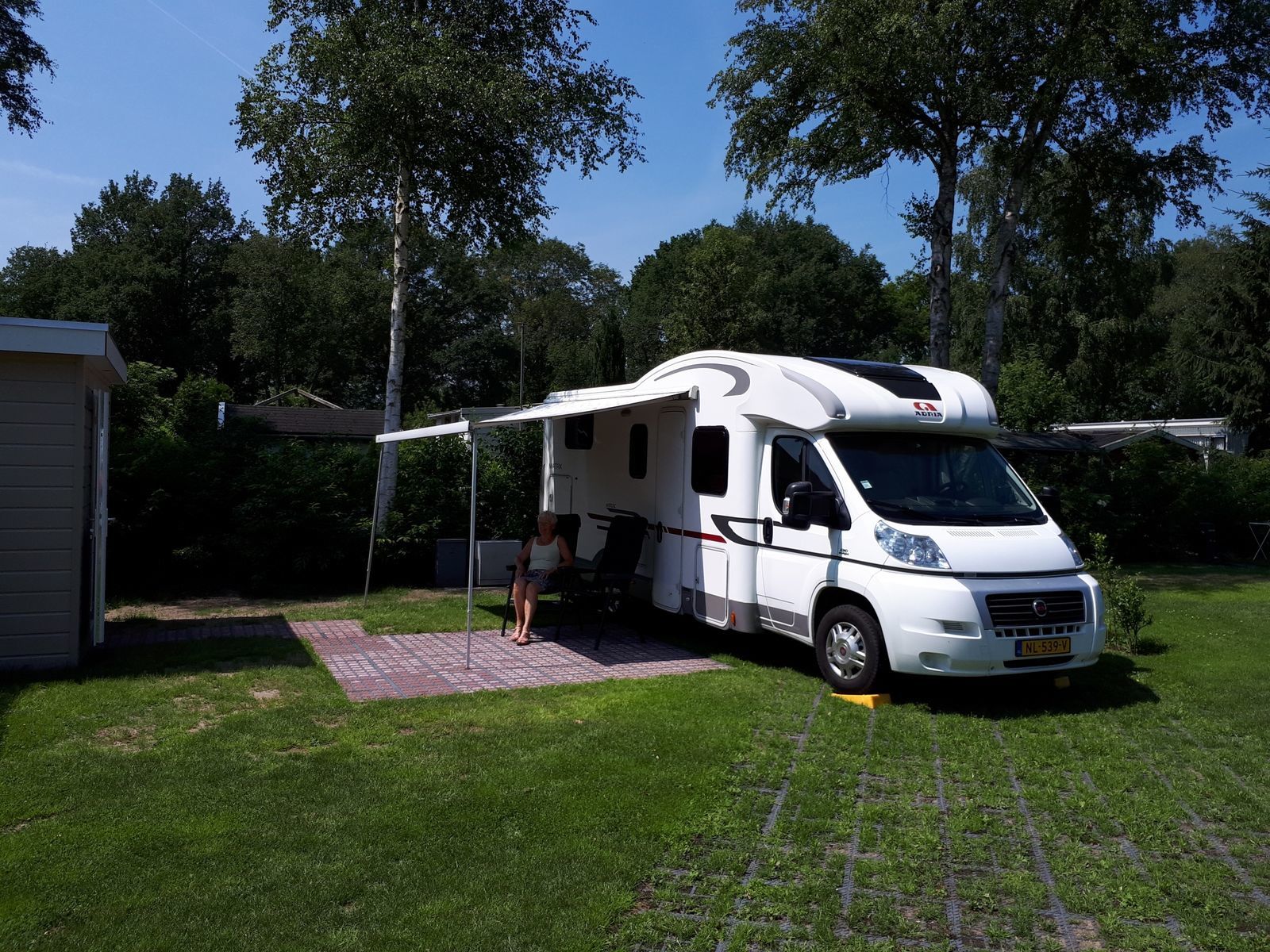 Luxe camperplaats