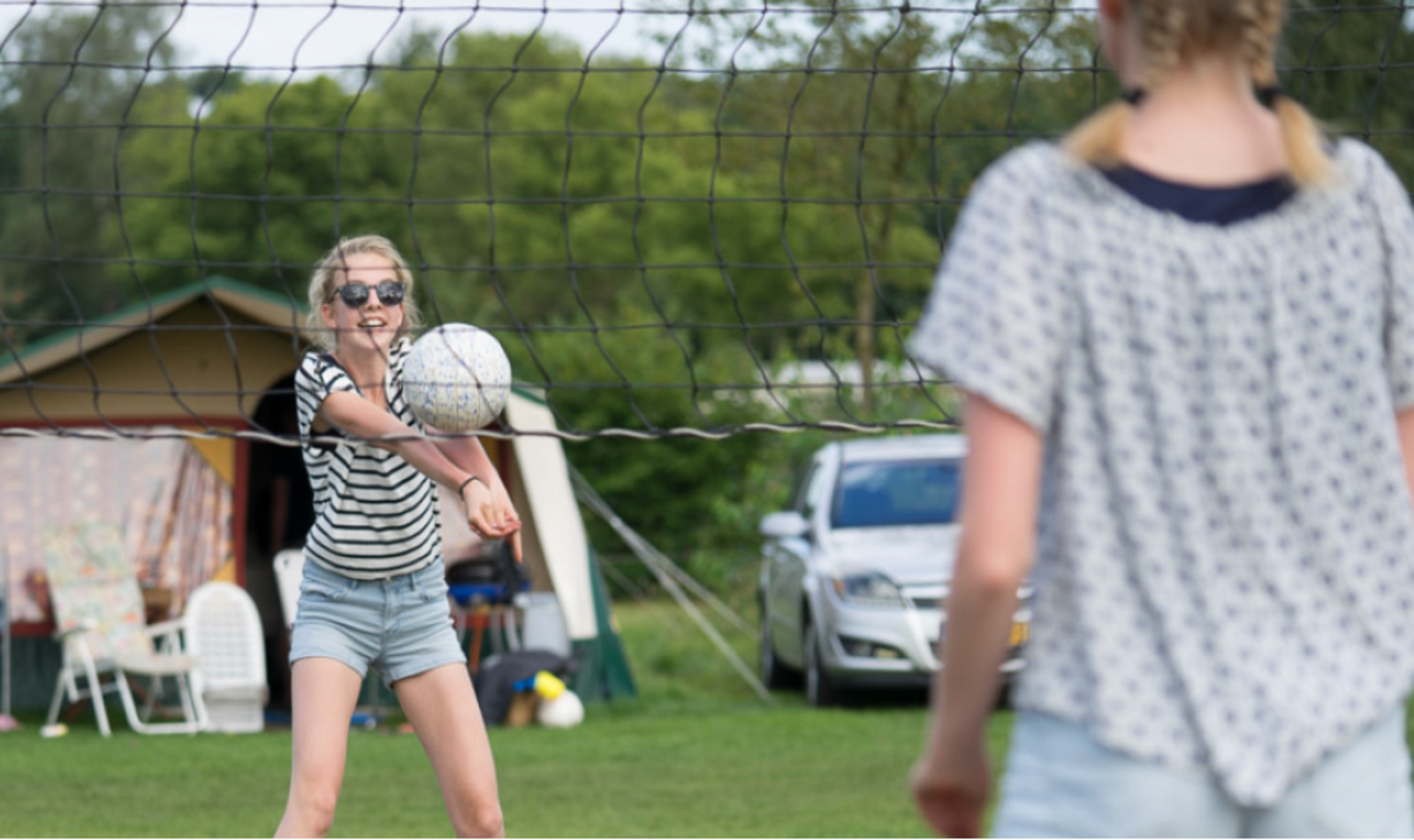 Standaard kampeerplaats