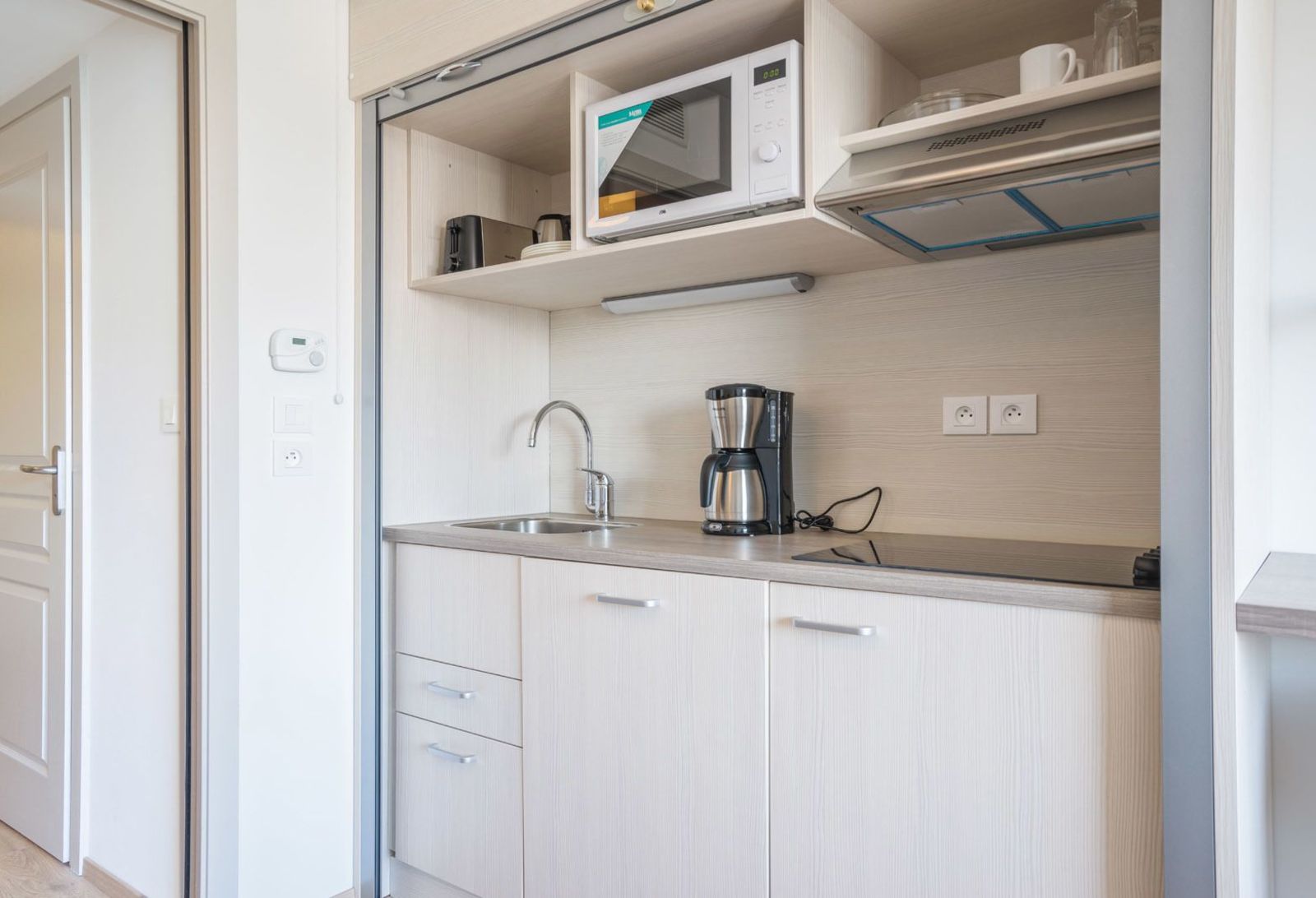 Comfortable studio for 4 people with 2 sleeping corners
