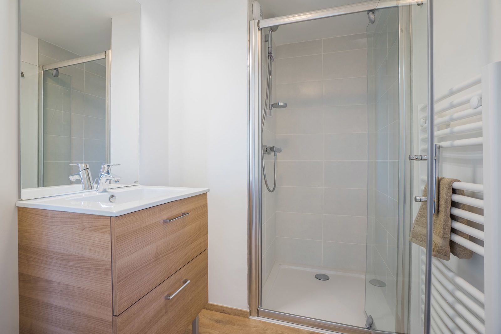Studio pour 4 personnes avec canapé-lit et balcon
