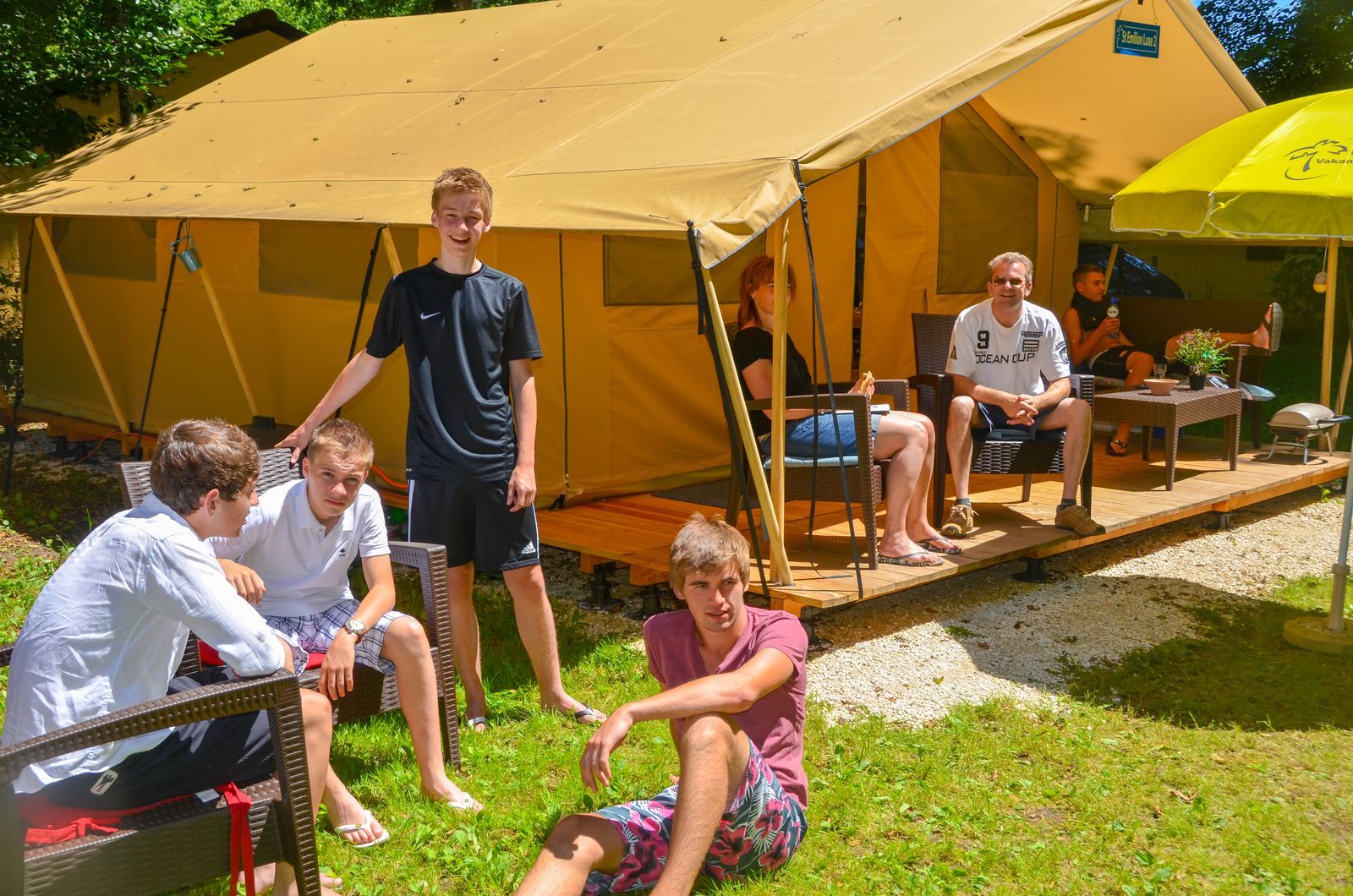 Lodge tent St Emilion DeLuxe