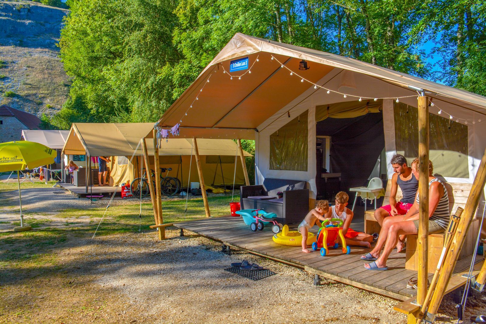 Lodge tent St Emilion DeLuxe