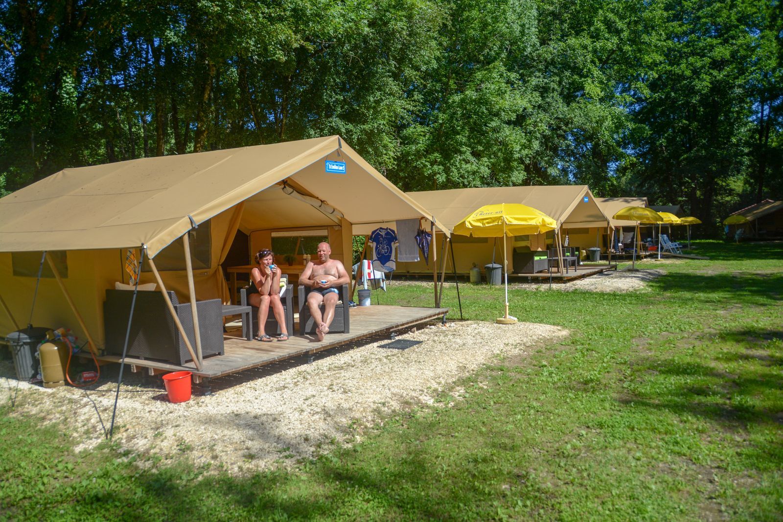 Lodge tent St Emilion DeLuxe