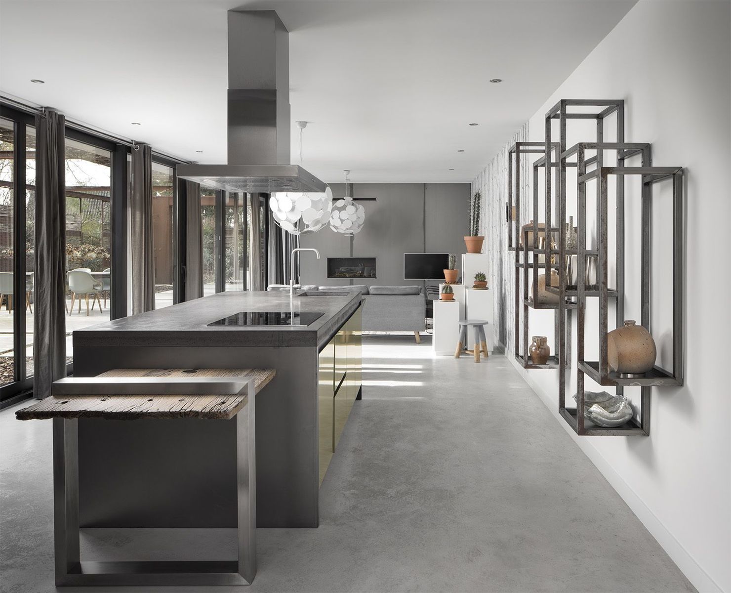 Stalen Boshuis - luxe vakantiehuis met sauna in Brabant