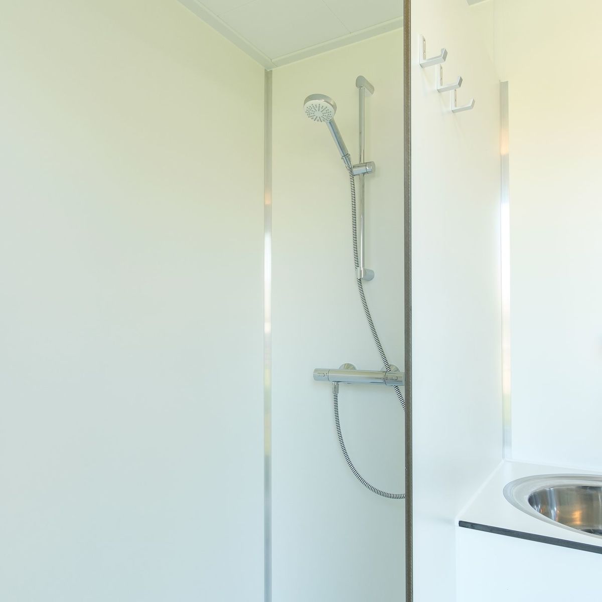 Pitch with private bathroom