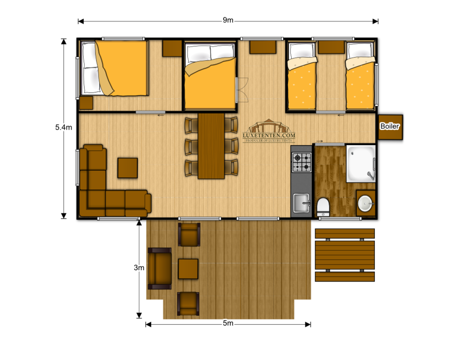 Dune Lodge | 4-6 Pers.