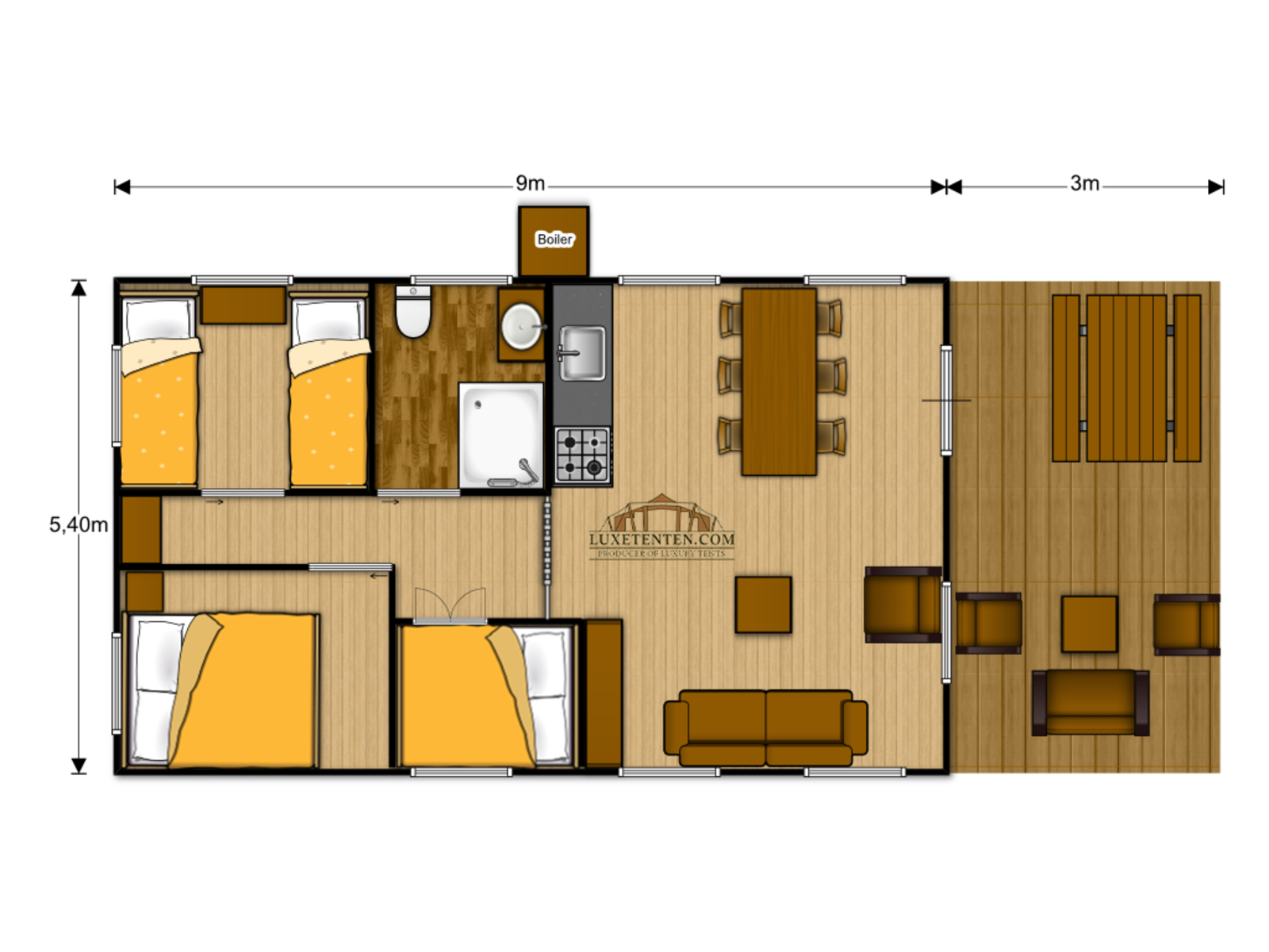 Forest Lodge | 4-6 Pers.