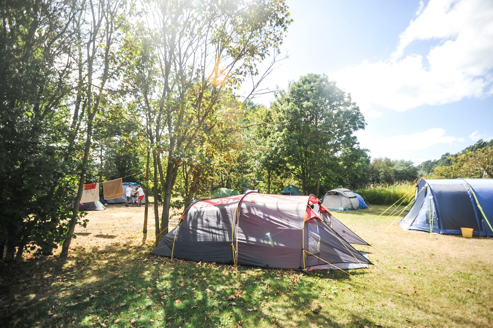 Champ de tentes