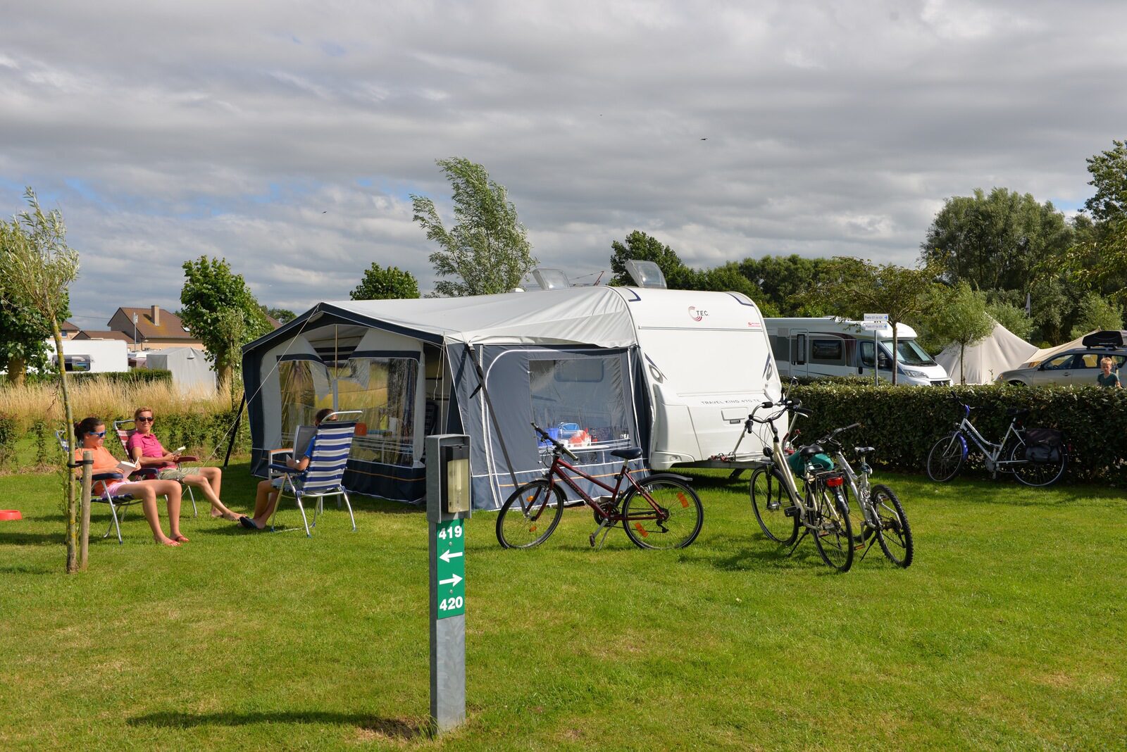 Camping pitch - 110m²