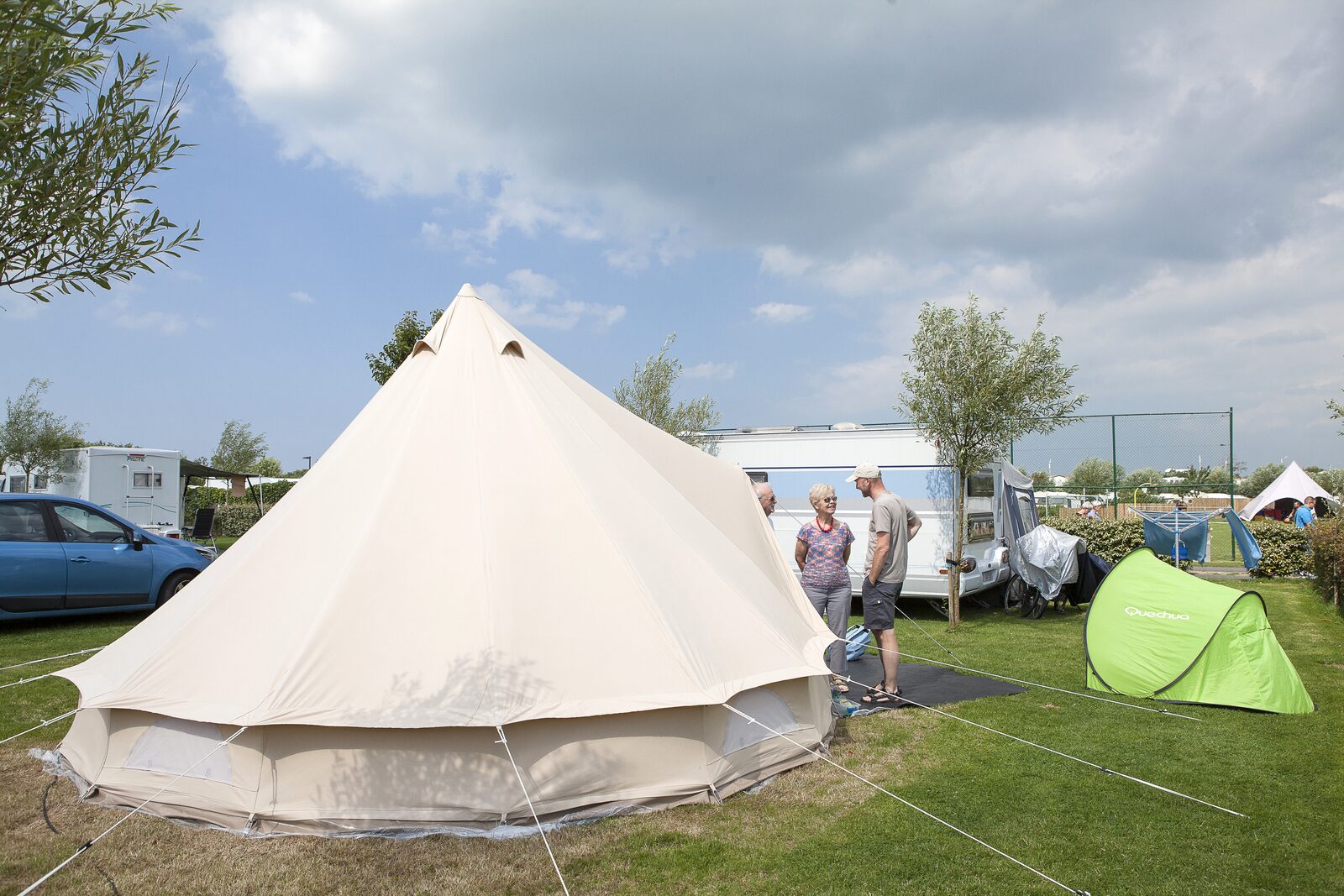 Comfortplaats XL - 150 m²