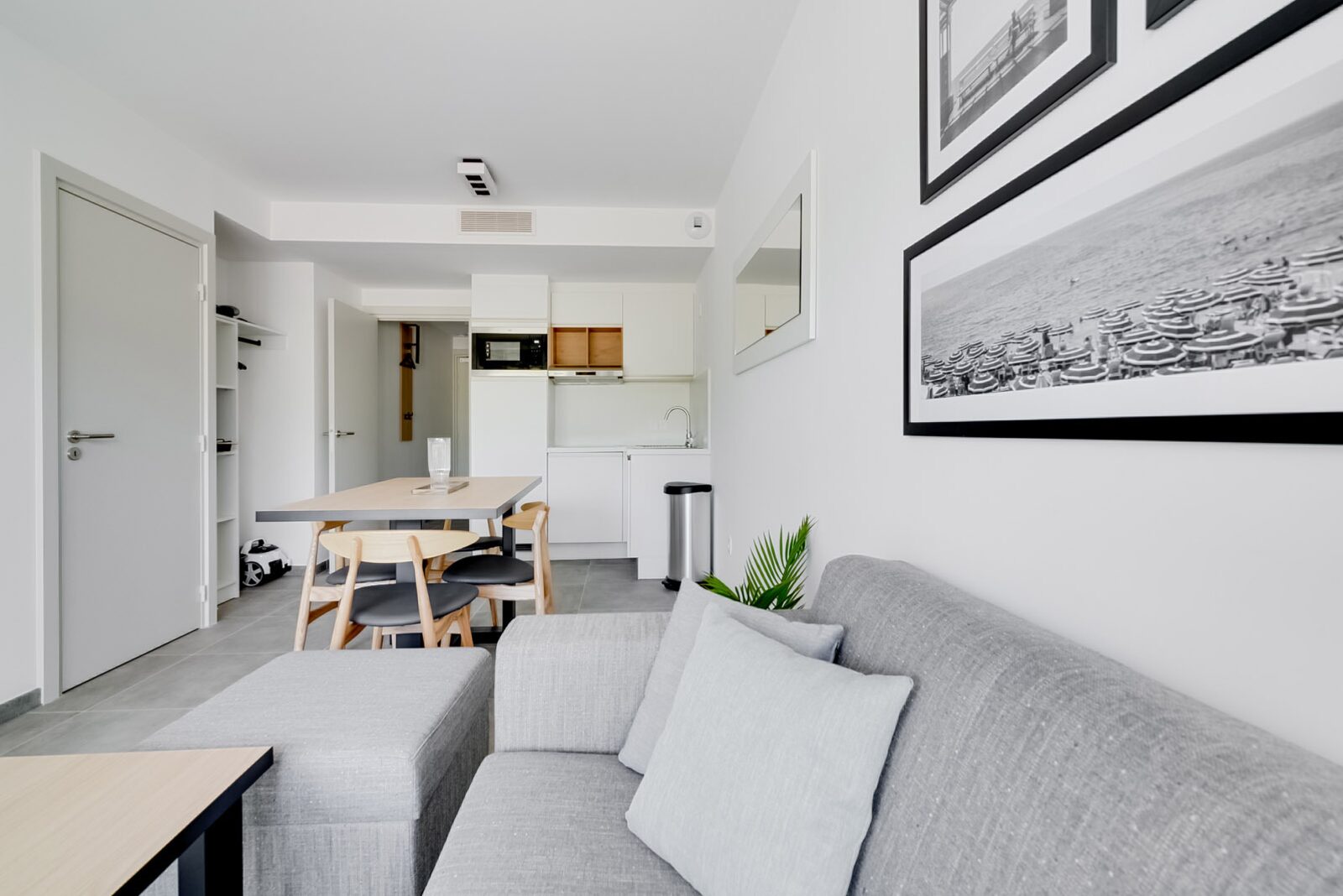 Appartement pour 4 personnes avec lit double et un lit superposé