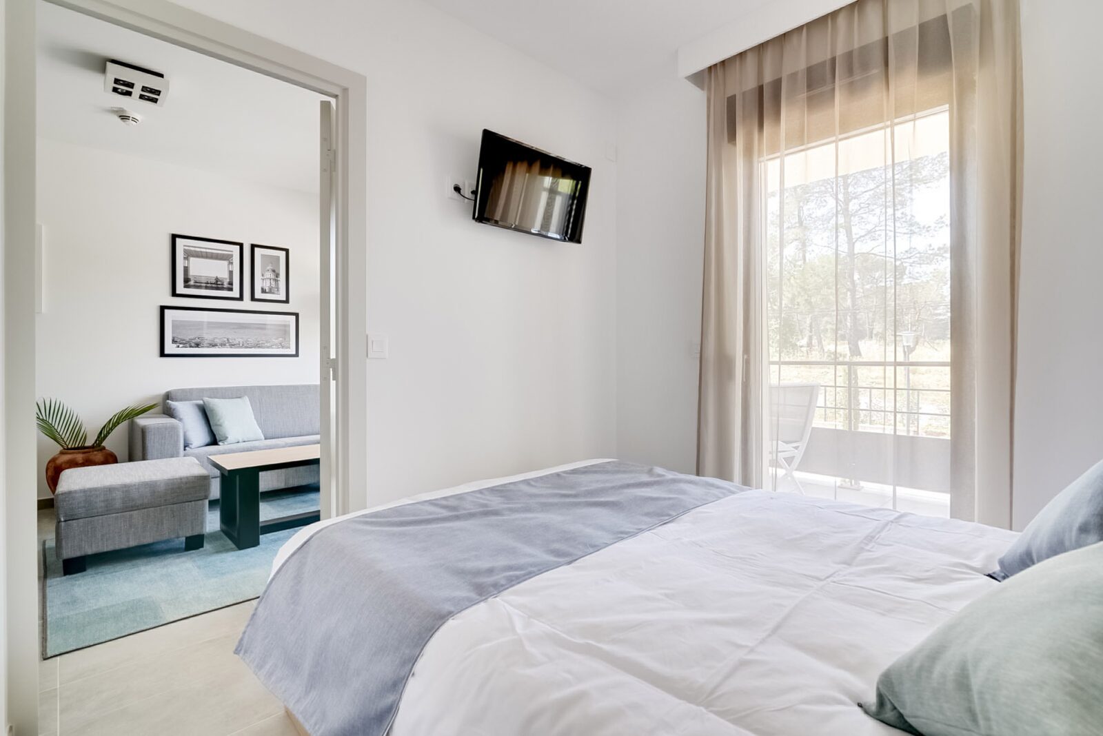 Appartement pour 4 personnes avec lit double et un lit superposé