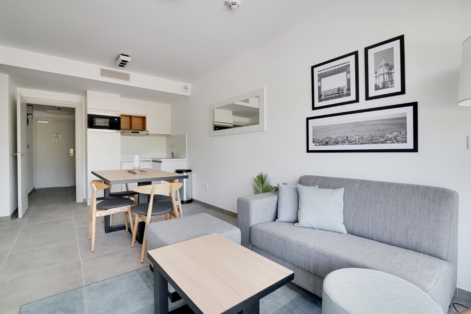 New standard suite for 4 people with double bed and bunk bed