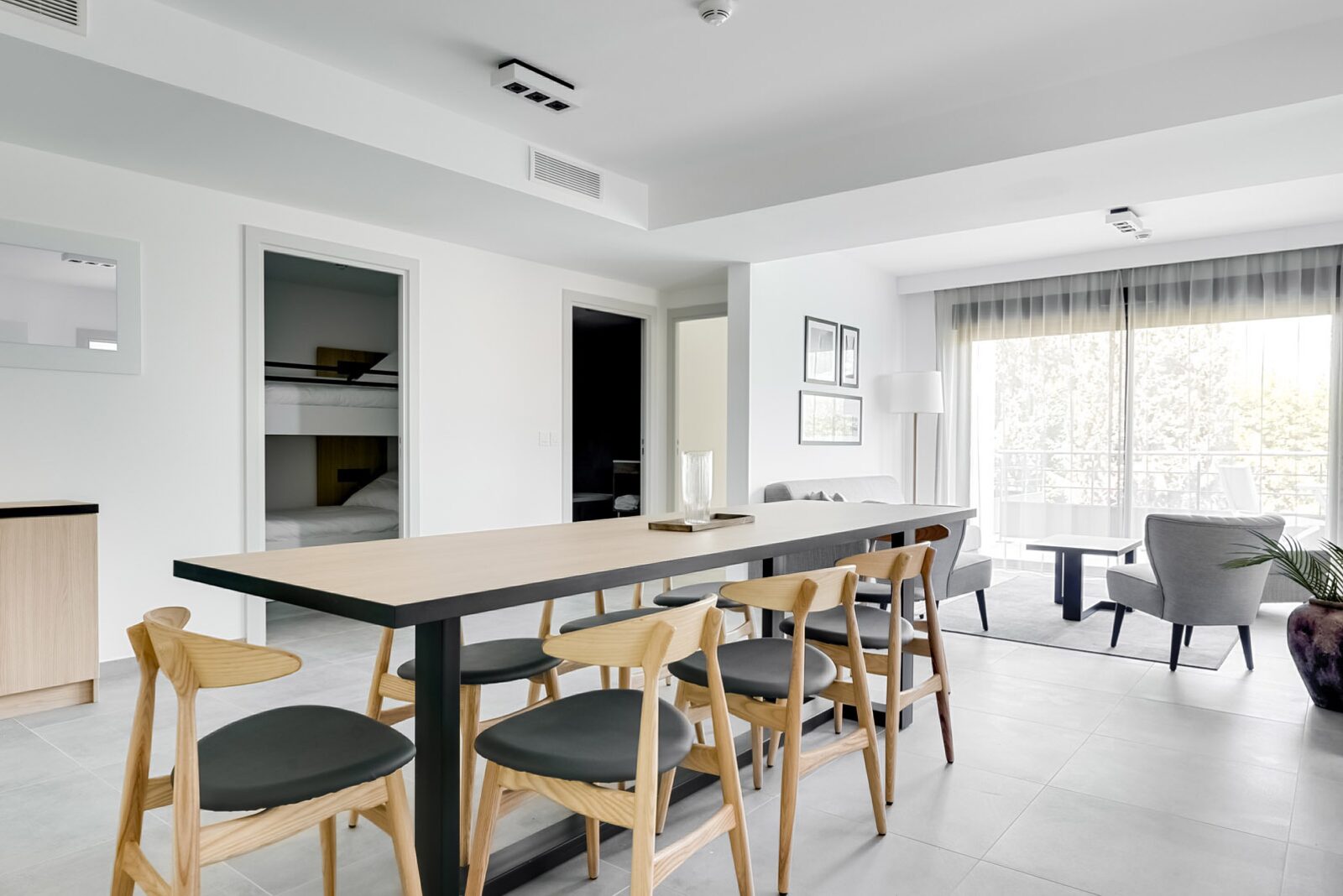 Appartement deluxe pour 8 personnes avec 3 chambres