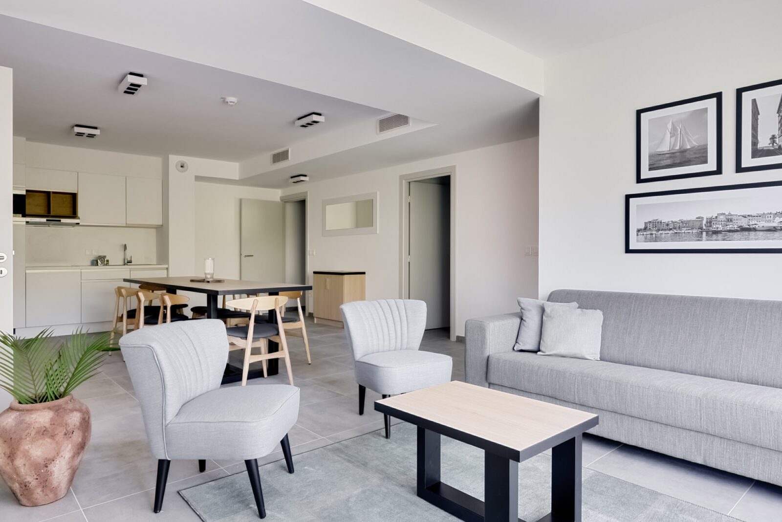 Appartement deluxe pour 8 personnes avec 3 chambres