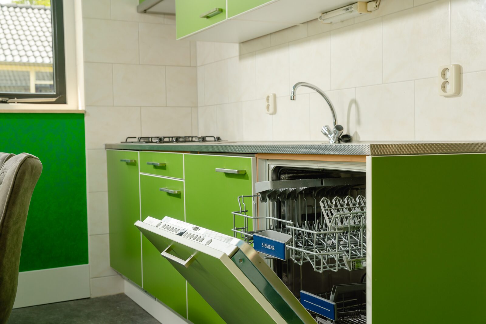 Kinderbungalow FC Mölke stadion met warme bubbeltub I 6 personen