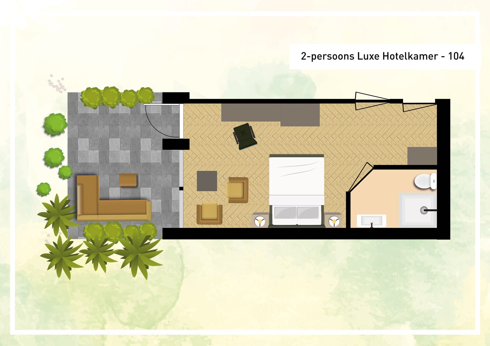Luxe Hotelkamer | 2 personen