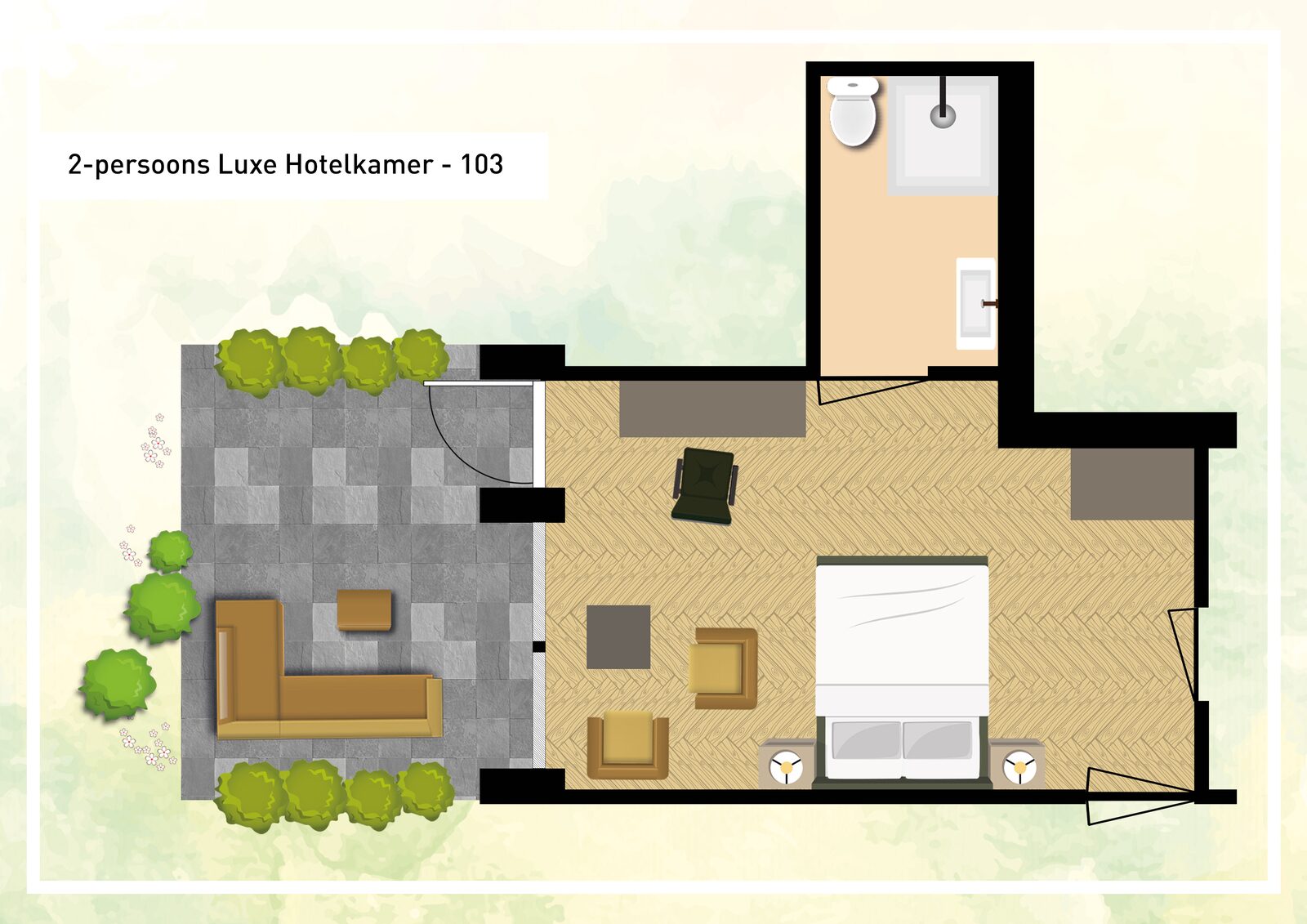 Luxe Hotelkamer | 2 personen
