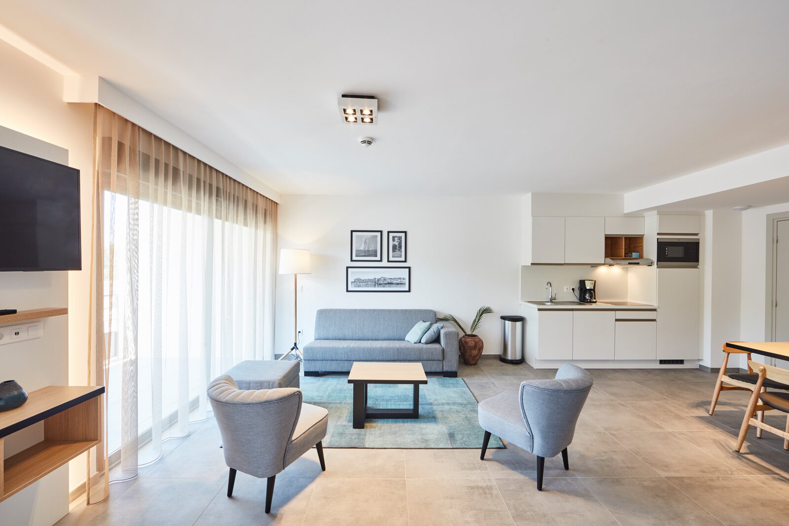 Appartement deluxe pour 6 personnes avec 2 chambres