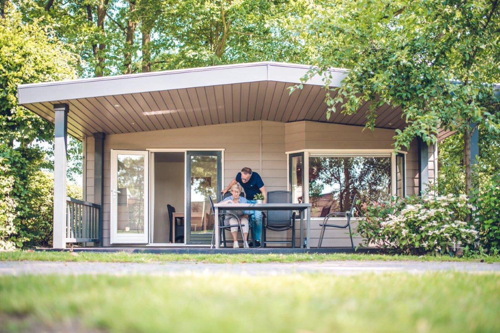 Terrassen-Bungalowchalet | 2 - 4 Personen 