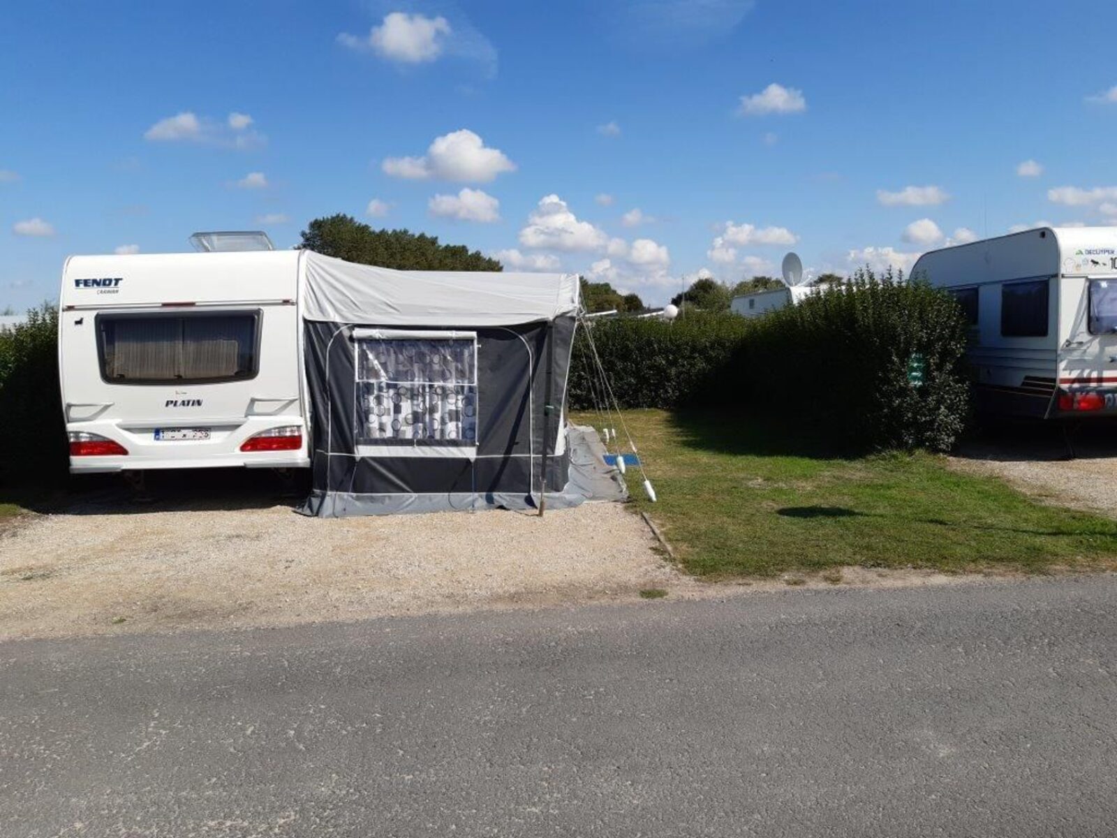 Camping pitch dolomite