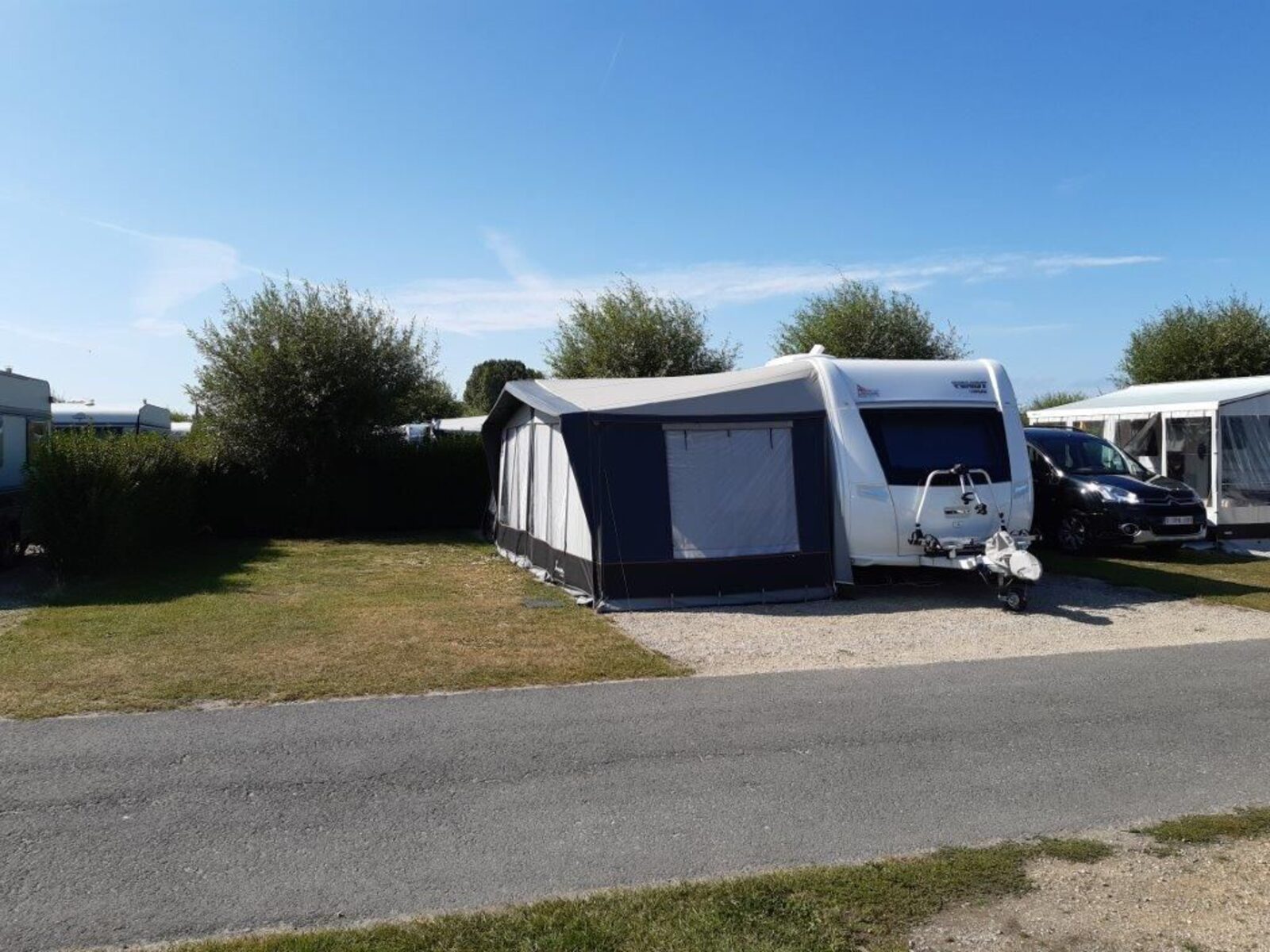 Camping pitch dolomite