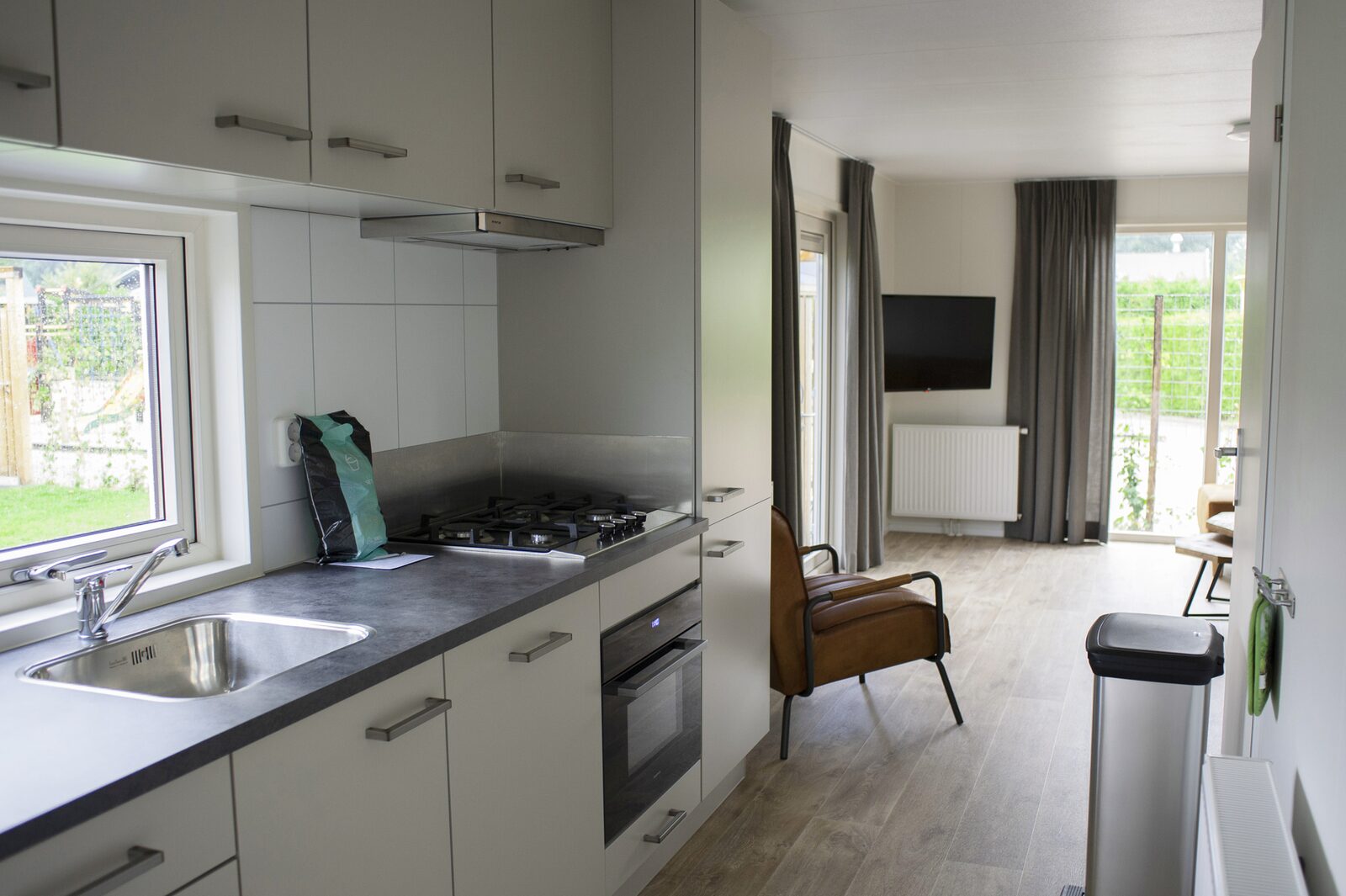 Veluwelodge XL mit Grillhaus für 6 + 6 Personen