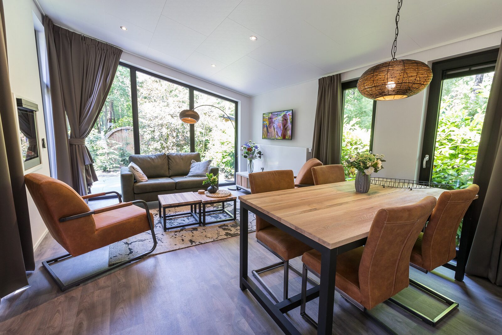 Bos Lodge 55 Eco 4 Personen