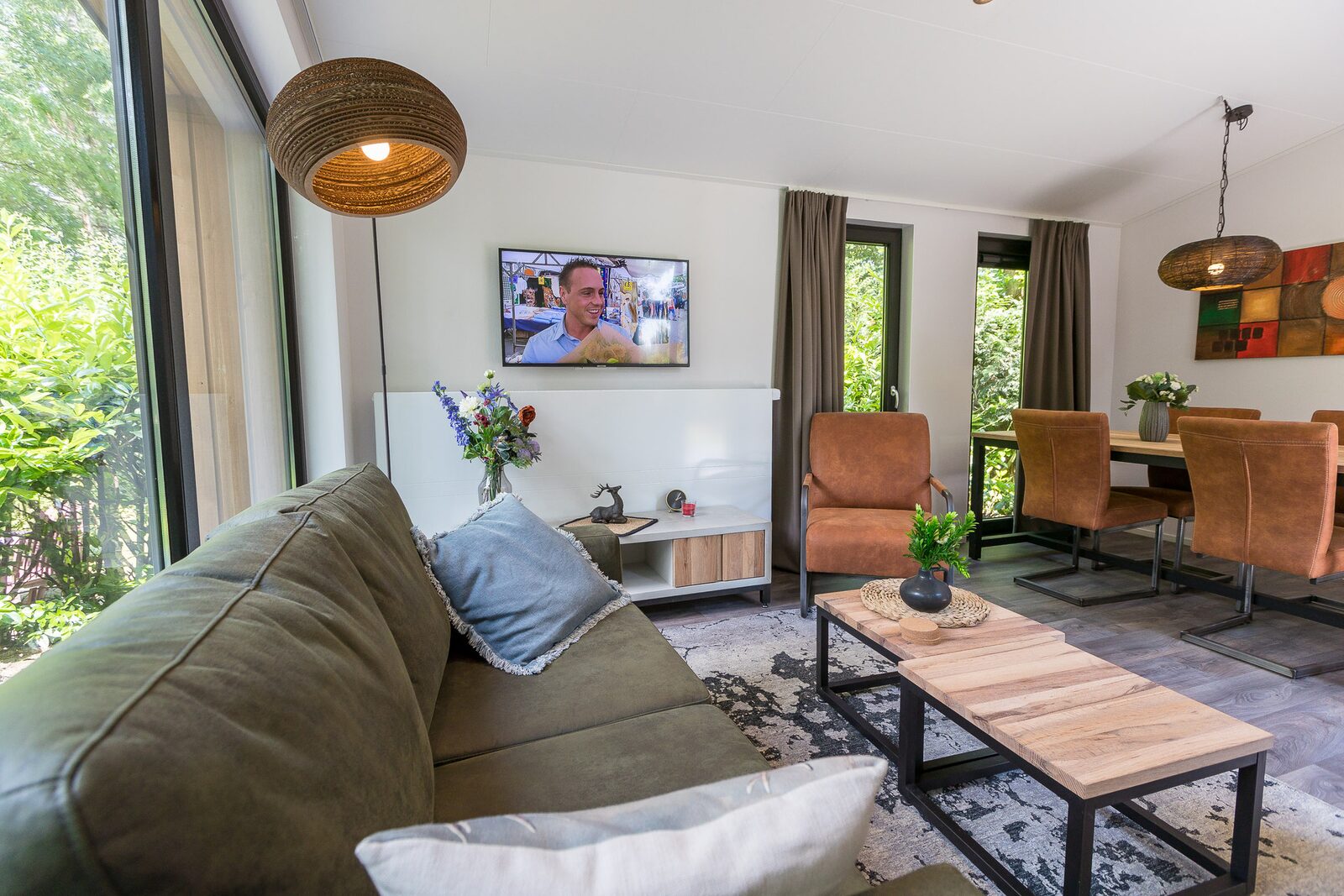 Bos Lodge 55 Eco 4 Personen