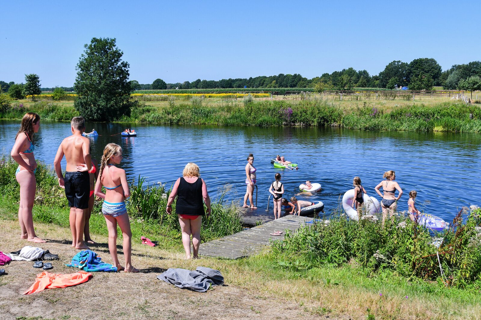 Comfortplaats aan het water