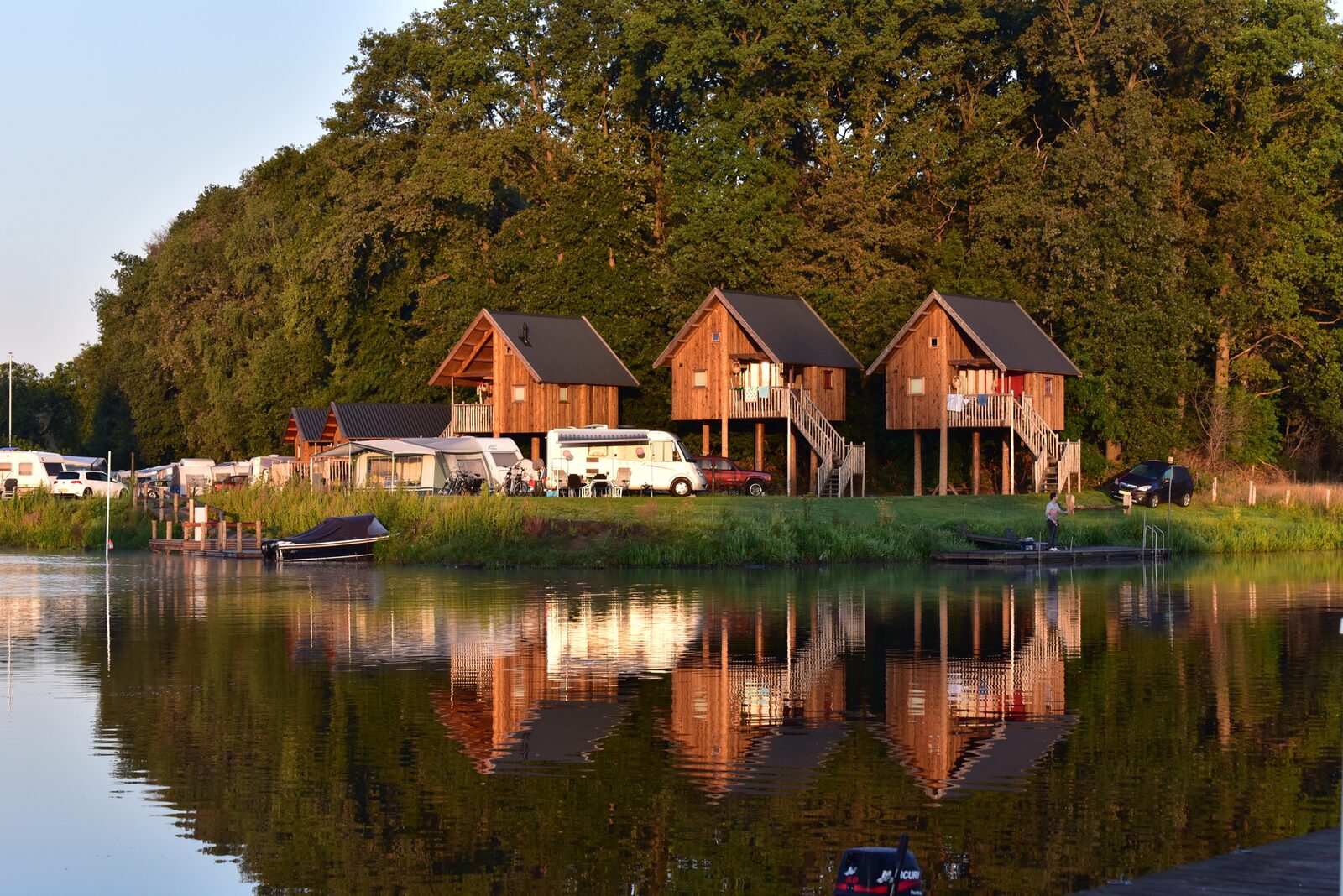 Comfort Plus plaats aan het water