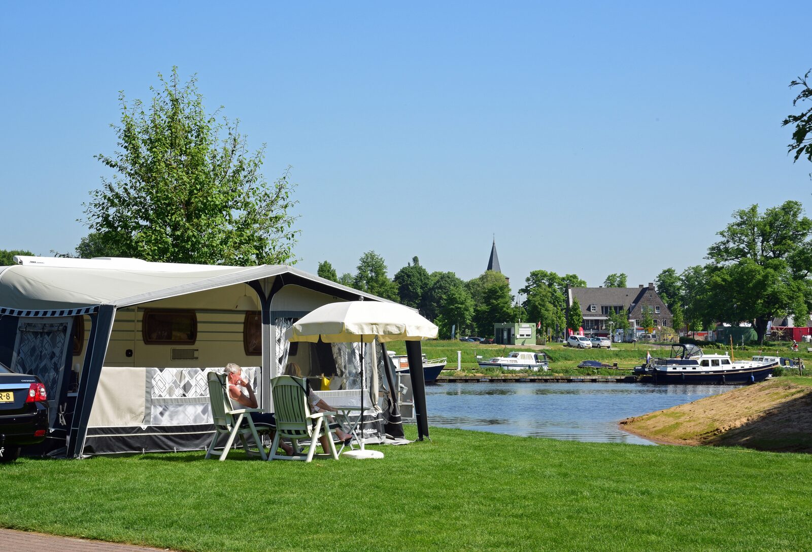 Comfort Plus plaats aan het water