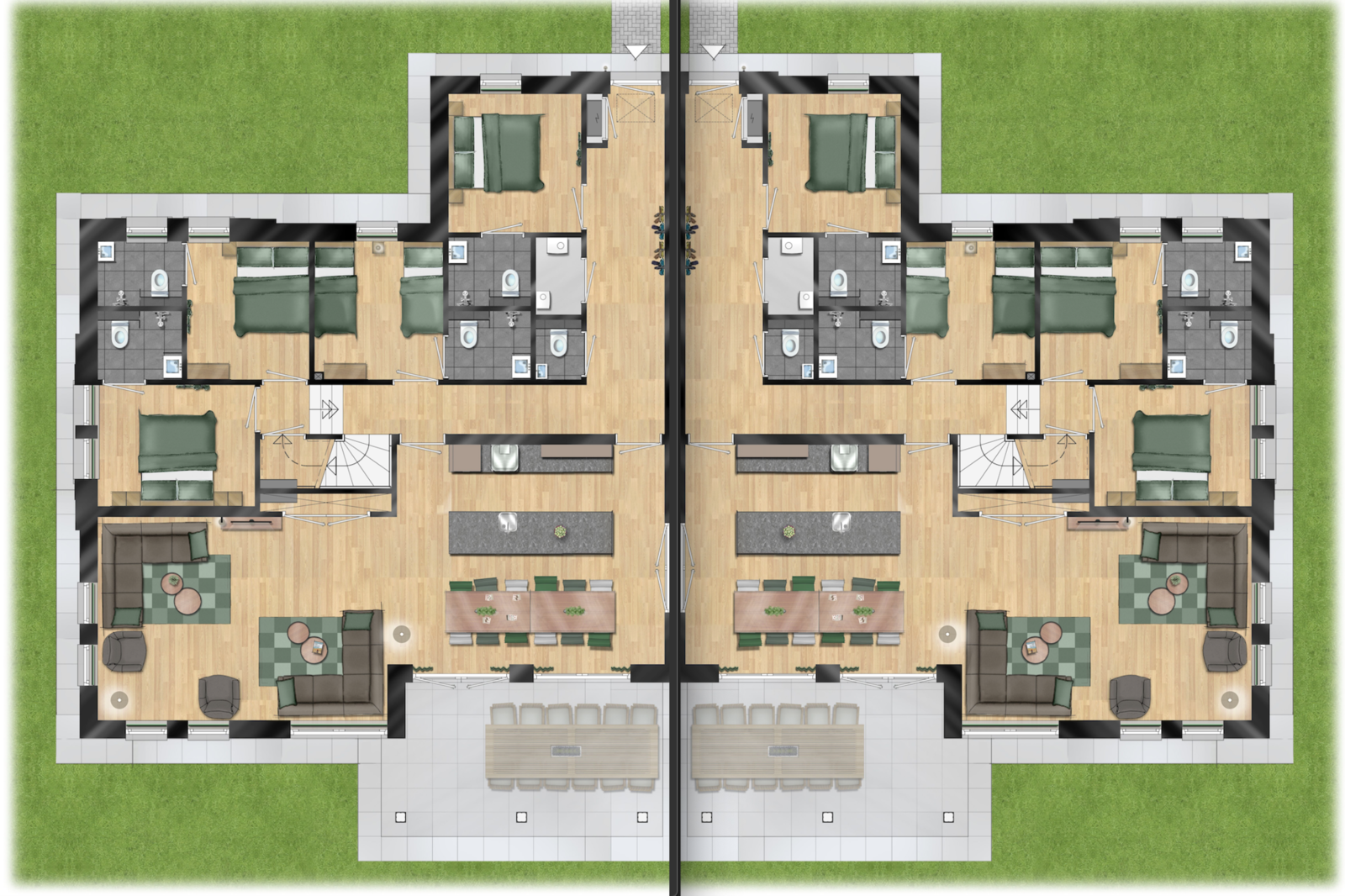 Group villa 24P