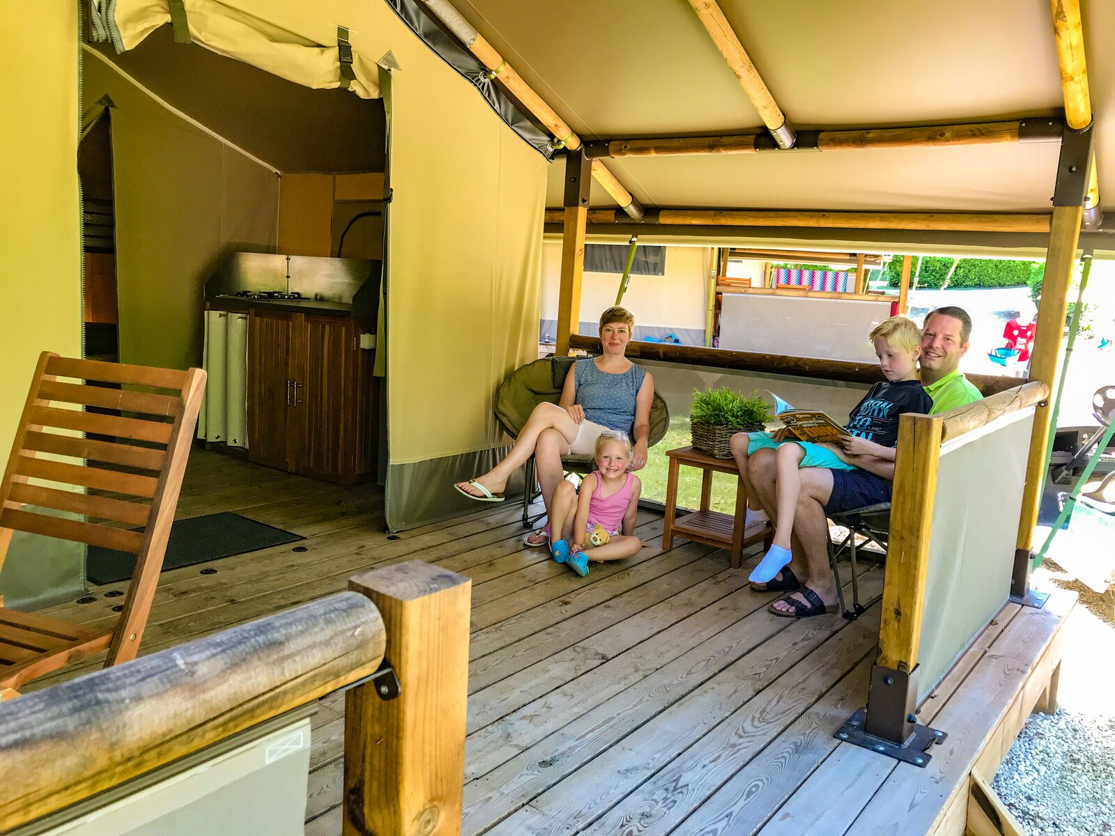 Lodgetent Gourdon