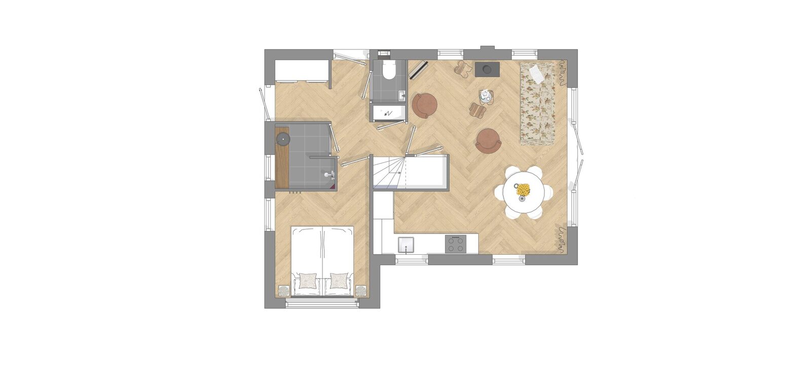 De Noteboom 6-persoons, verwarmd privé zwembad, hottub, overdekte lounge met haard, panorama sauna, sunshower, luxe, wifi