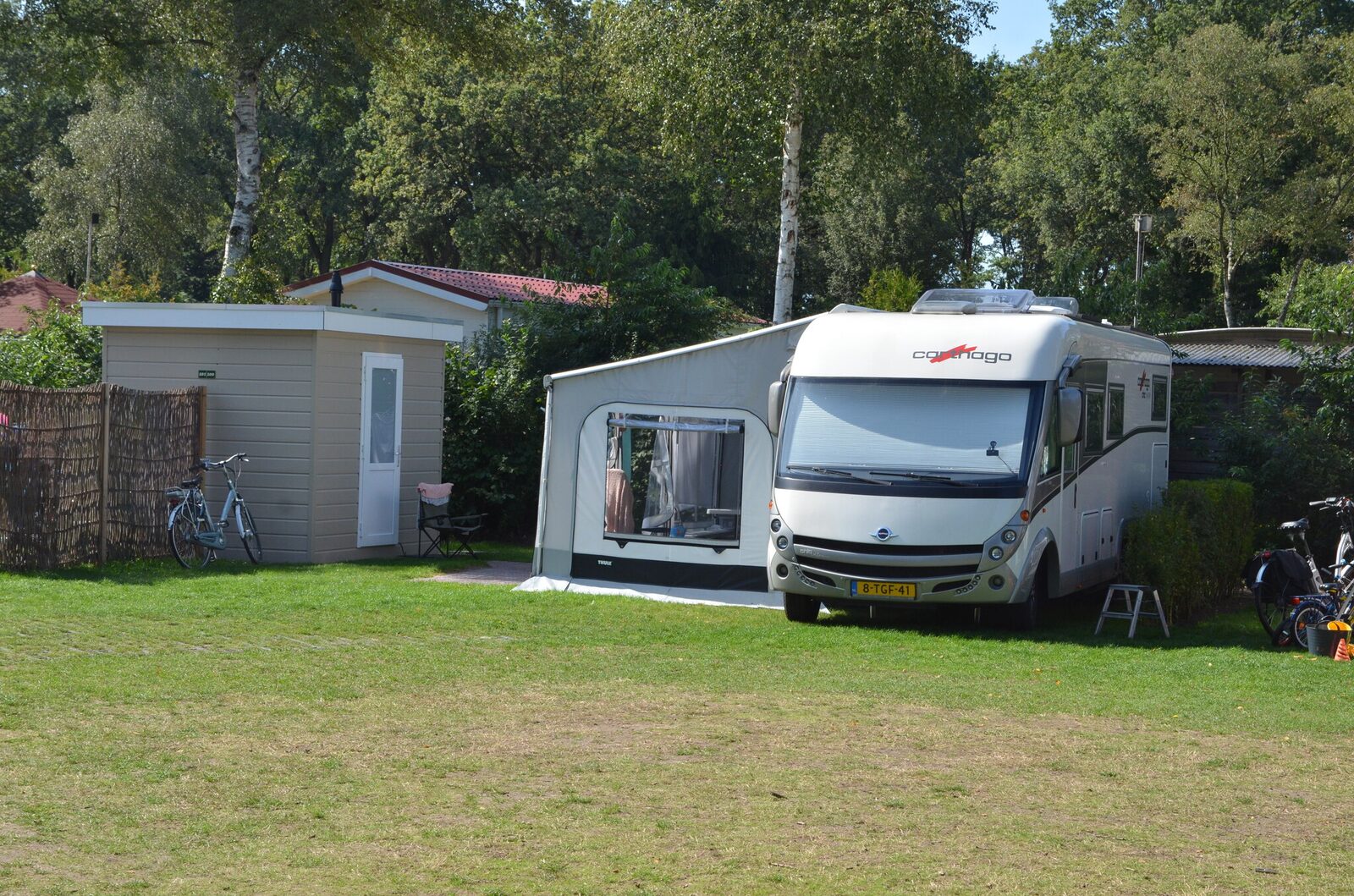 Luxe camperplaats