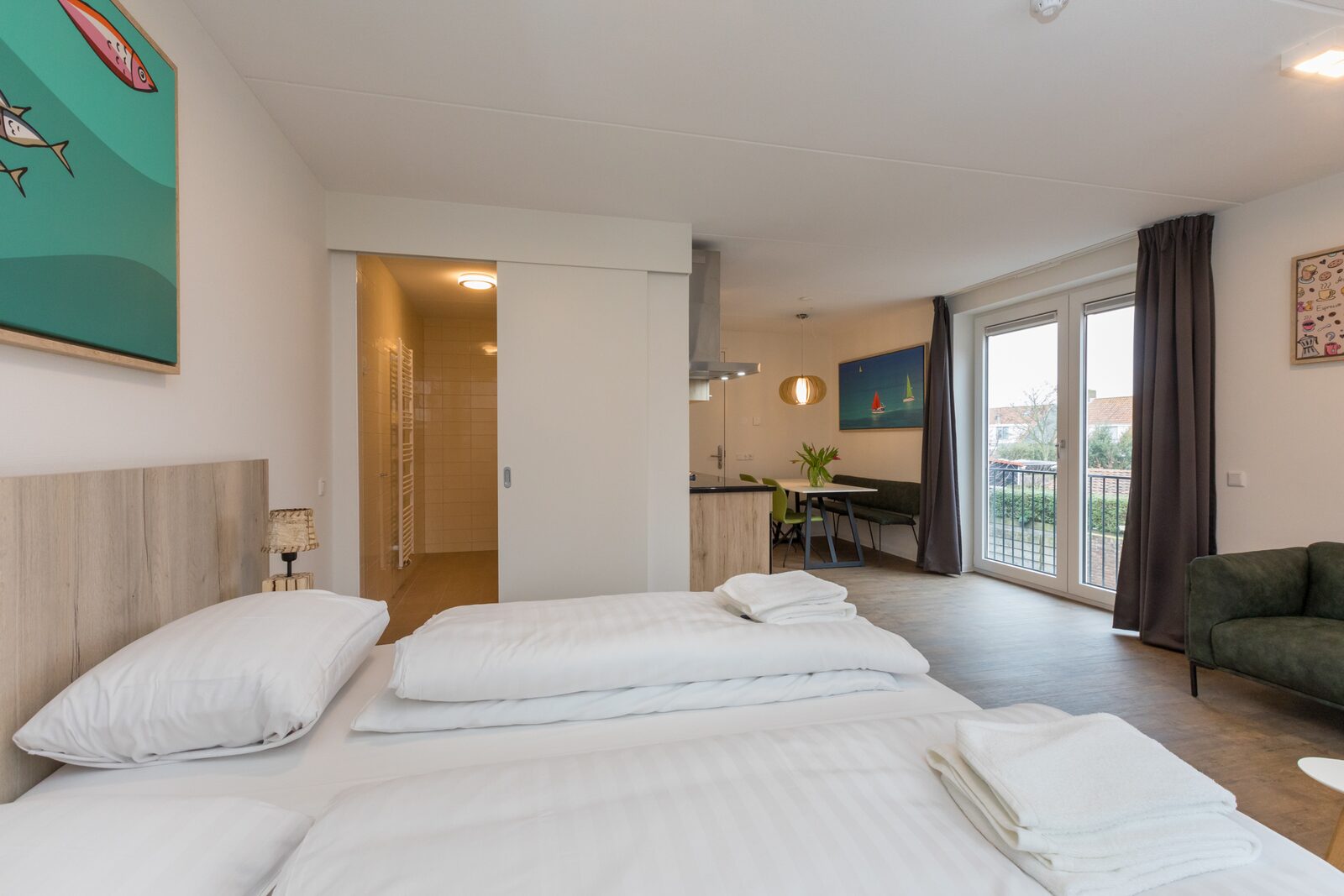 Luxe studio+  voor  2 personen | Zoutelande