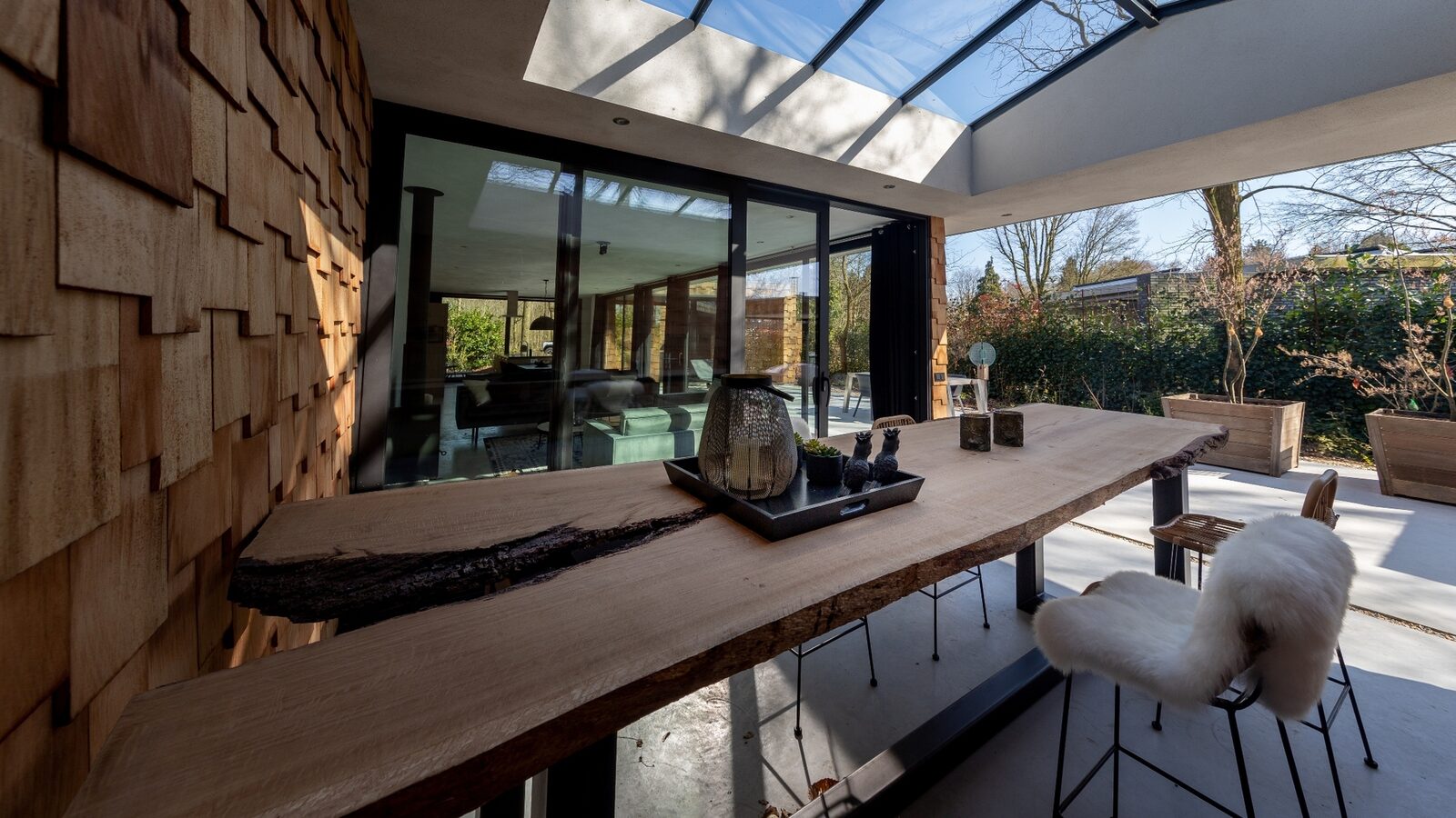 Houten Boshuis - luxe wellness vakantiehuis met hottub