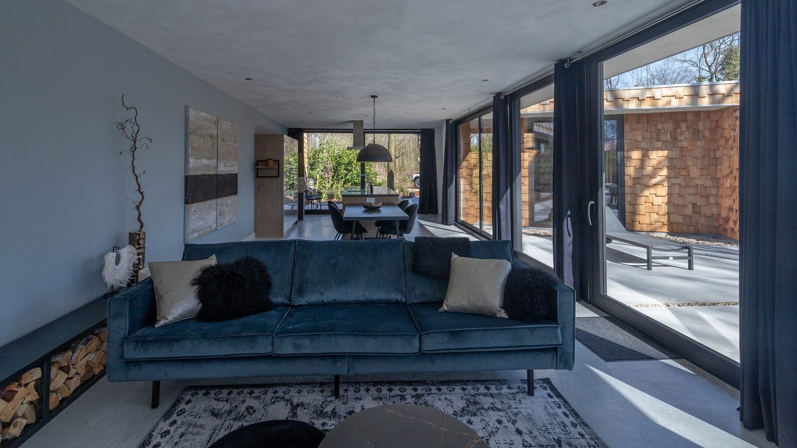Houten Boshuis - luxe wellness vakantiehuis met hottub