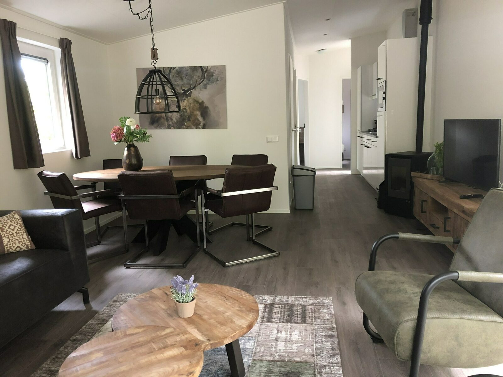 Wood Lodge Eco für 6 Personen mit Hottub und Sauna