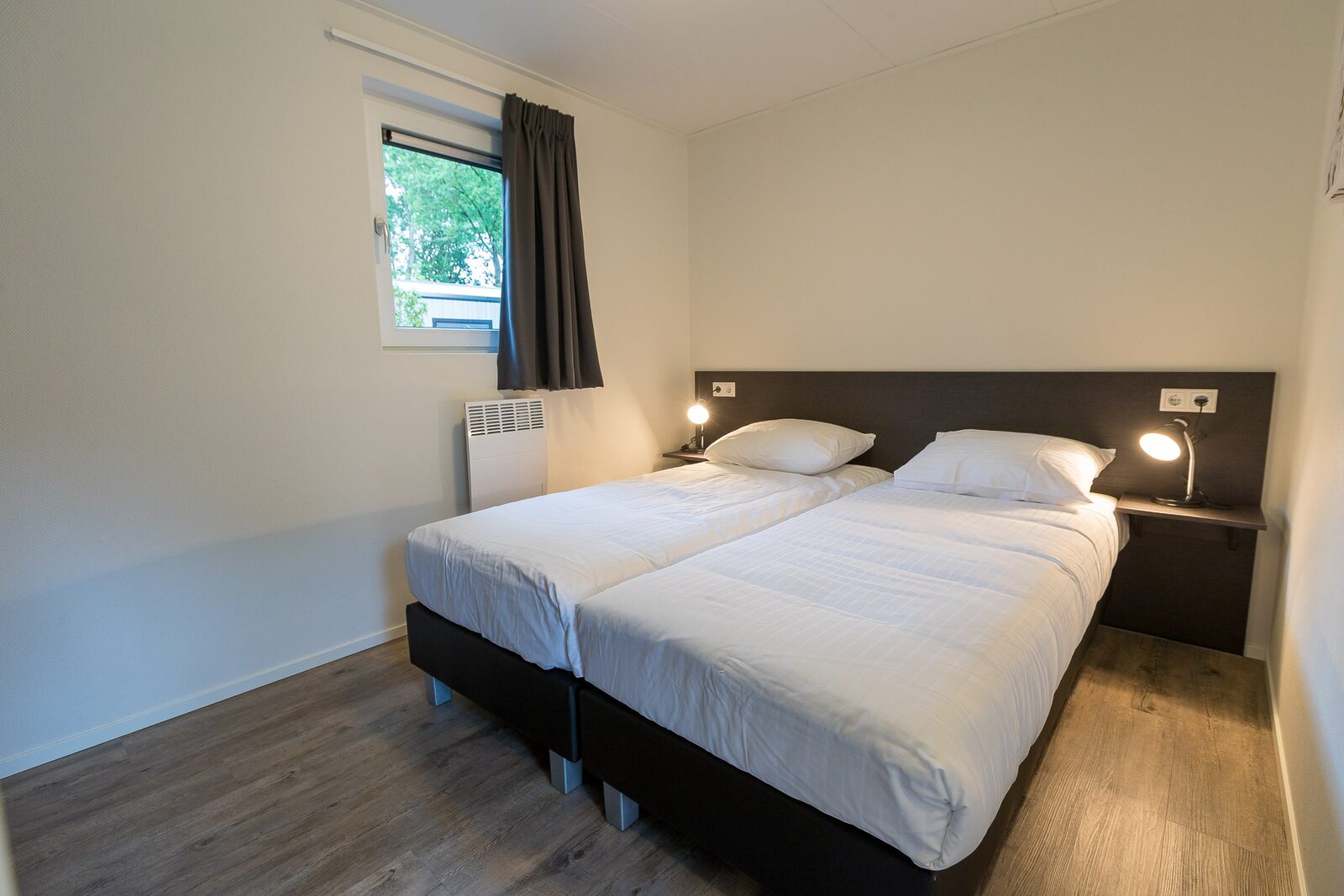 Wood Lodge Eco für 6 Personen mit Hottub und Sauna