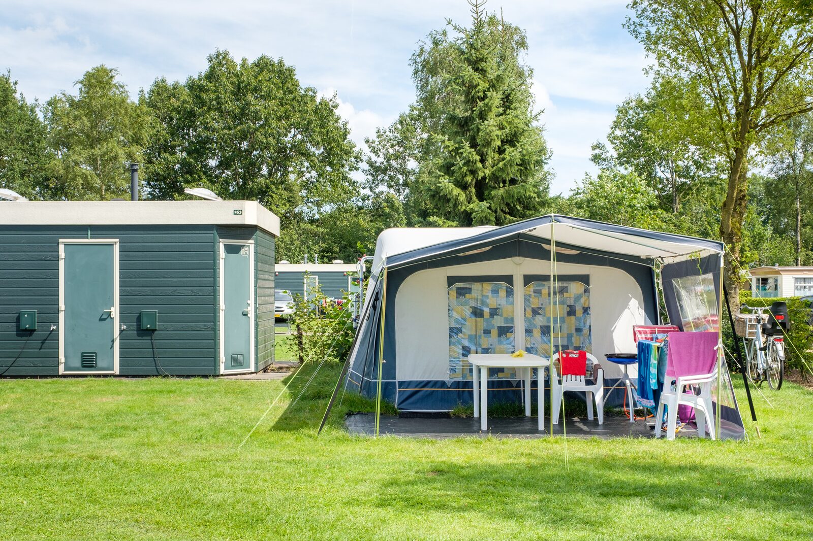 Comfortplus kampeerplaats