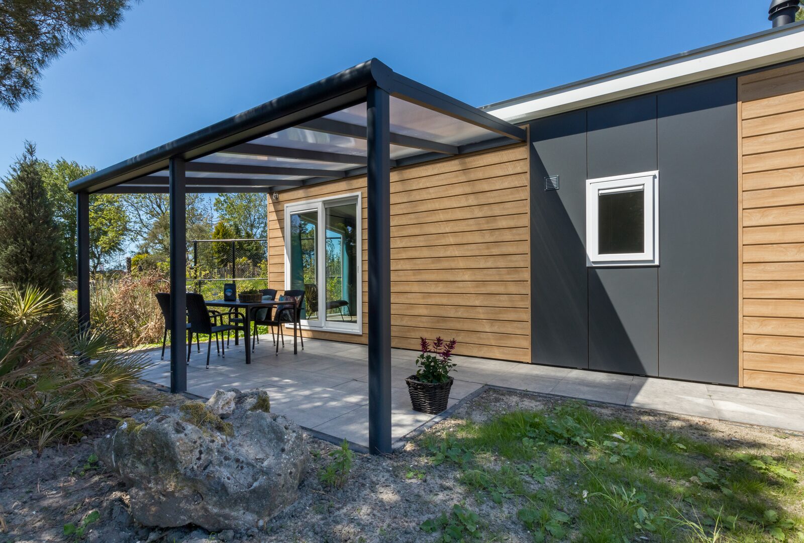 Chalet 4 Personen - Ferienpark Fort den Haak | Vrouwenpolder (Haustier erlaubt)
