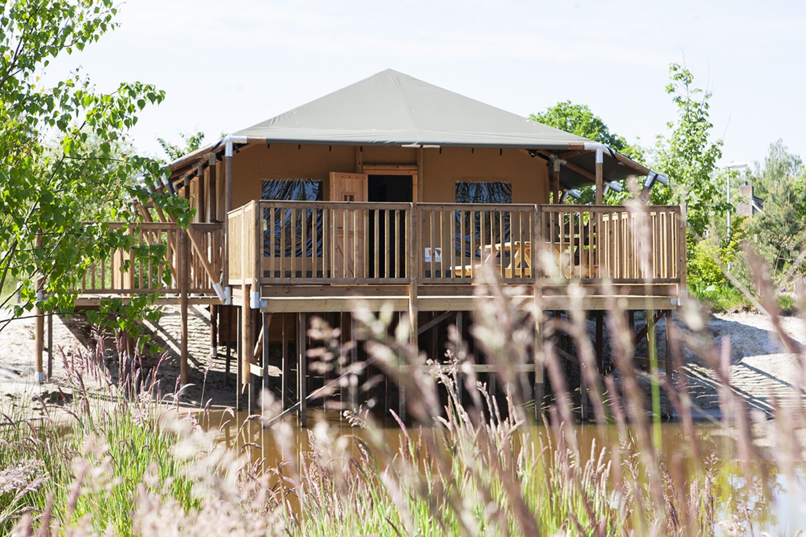 Safarihütte XL für 8 Personen