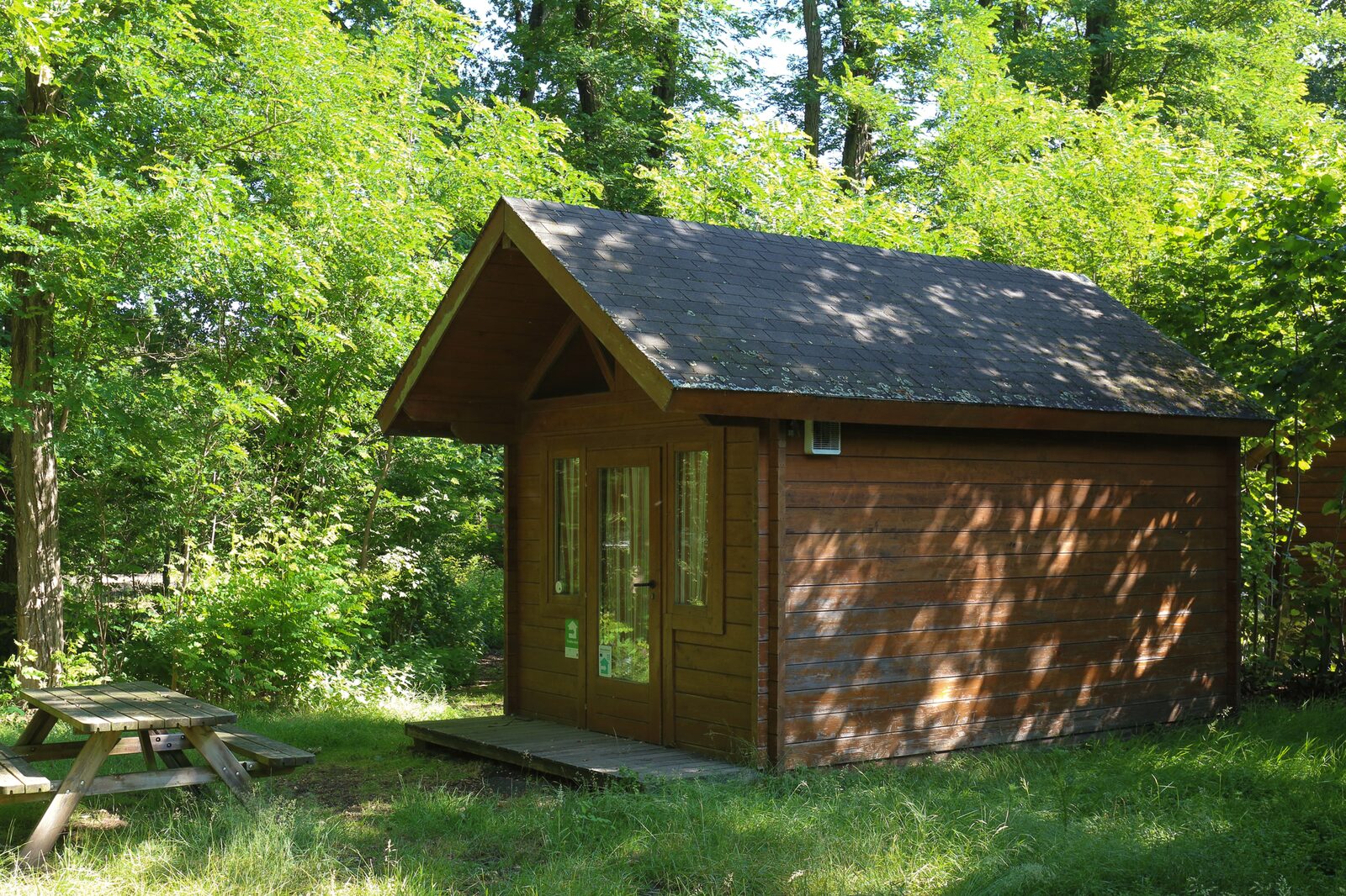 Cabane de randonneur pour quatre personnes