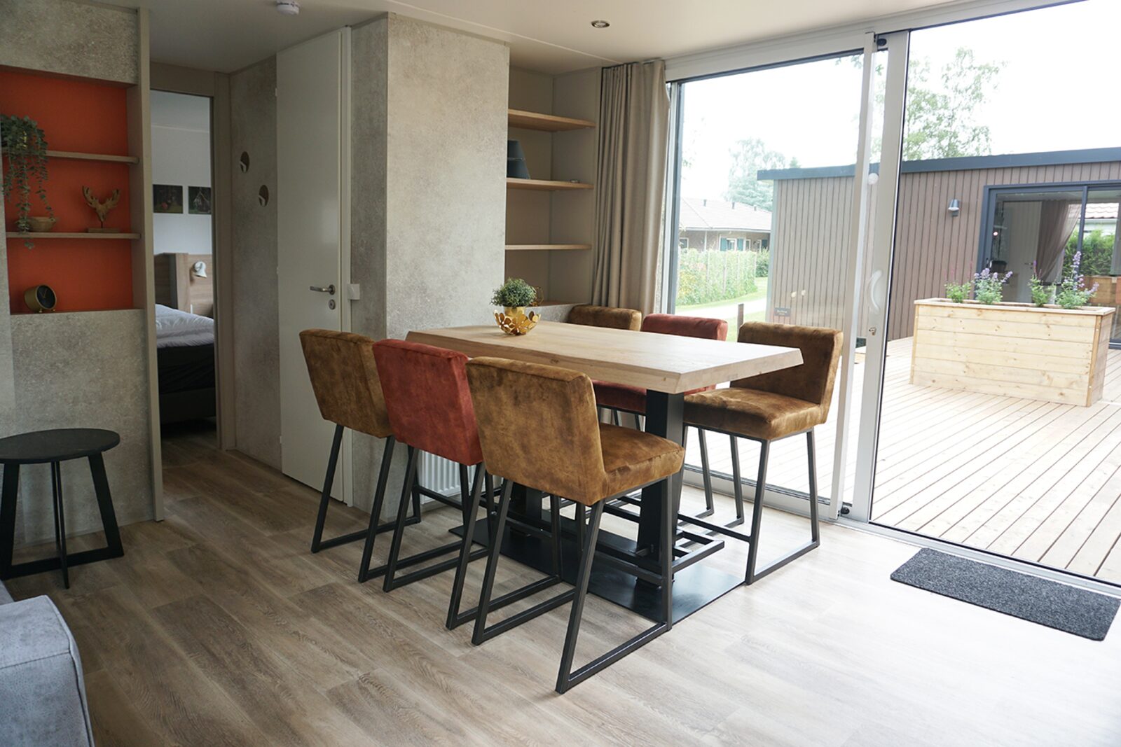Familienlodge für 6 + 6 Personen