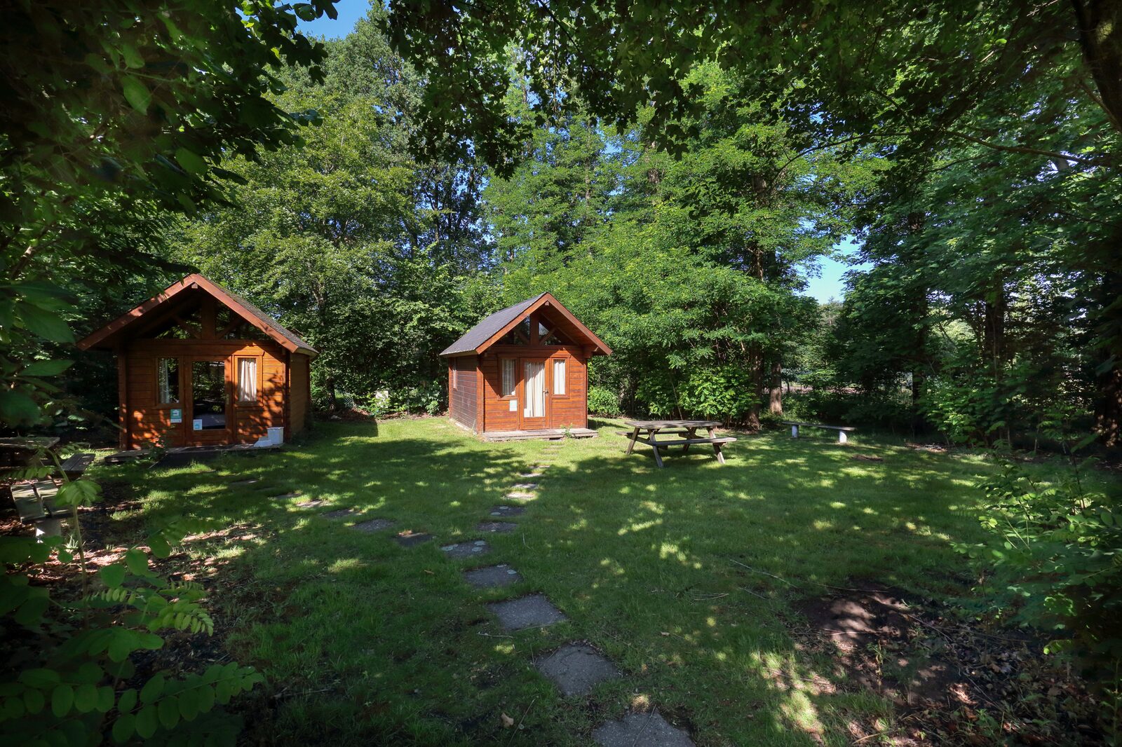 Cabane de randonneur pour quatre personnes