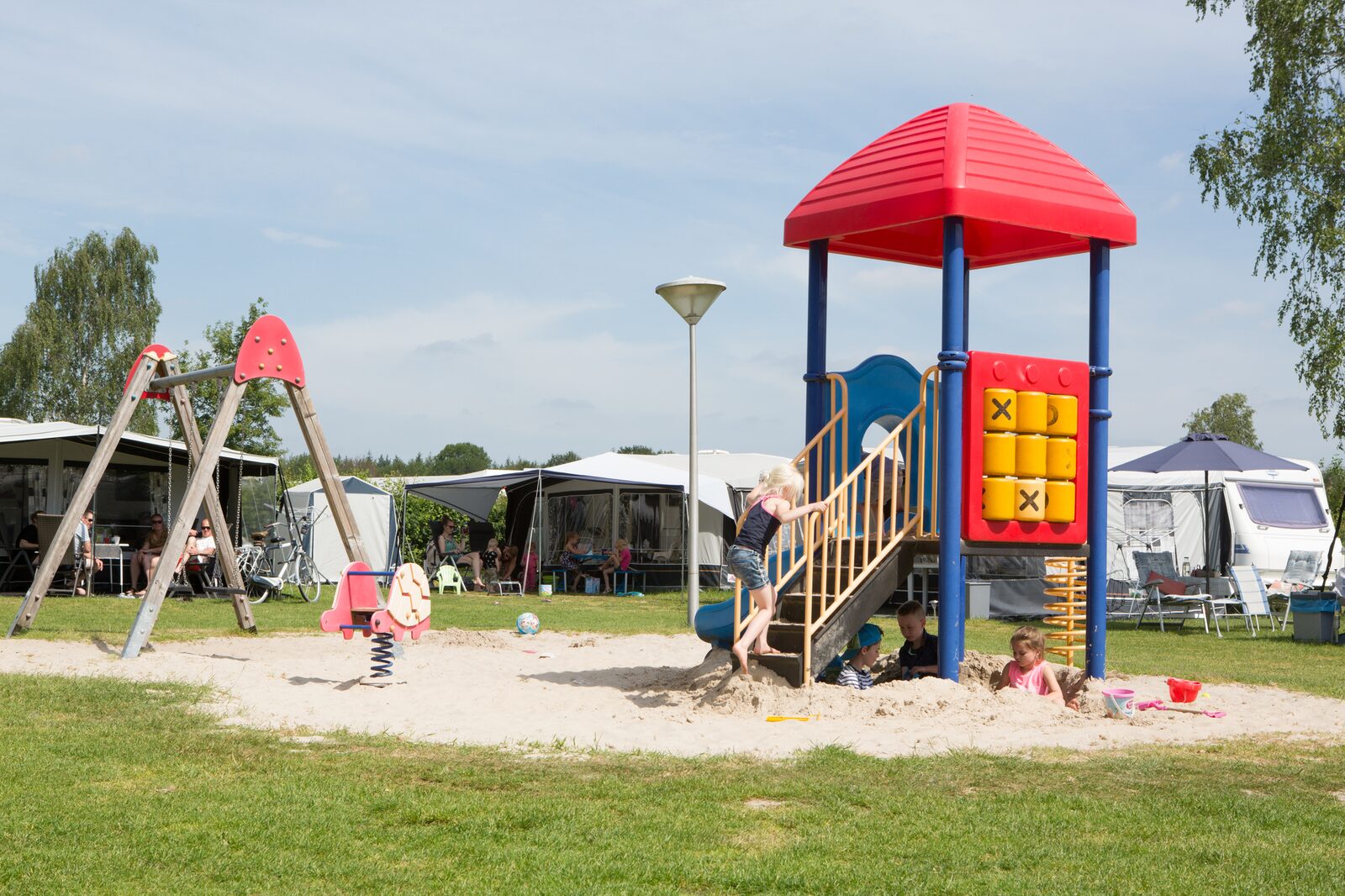Comfort kampeerplaats 